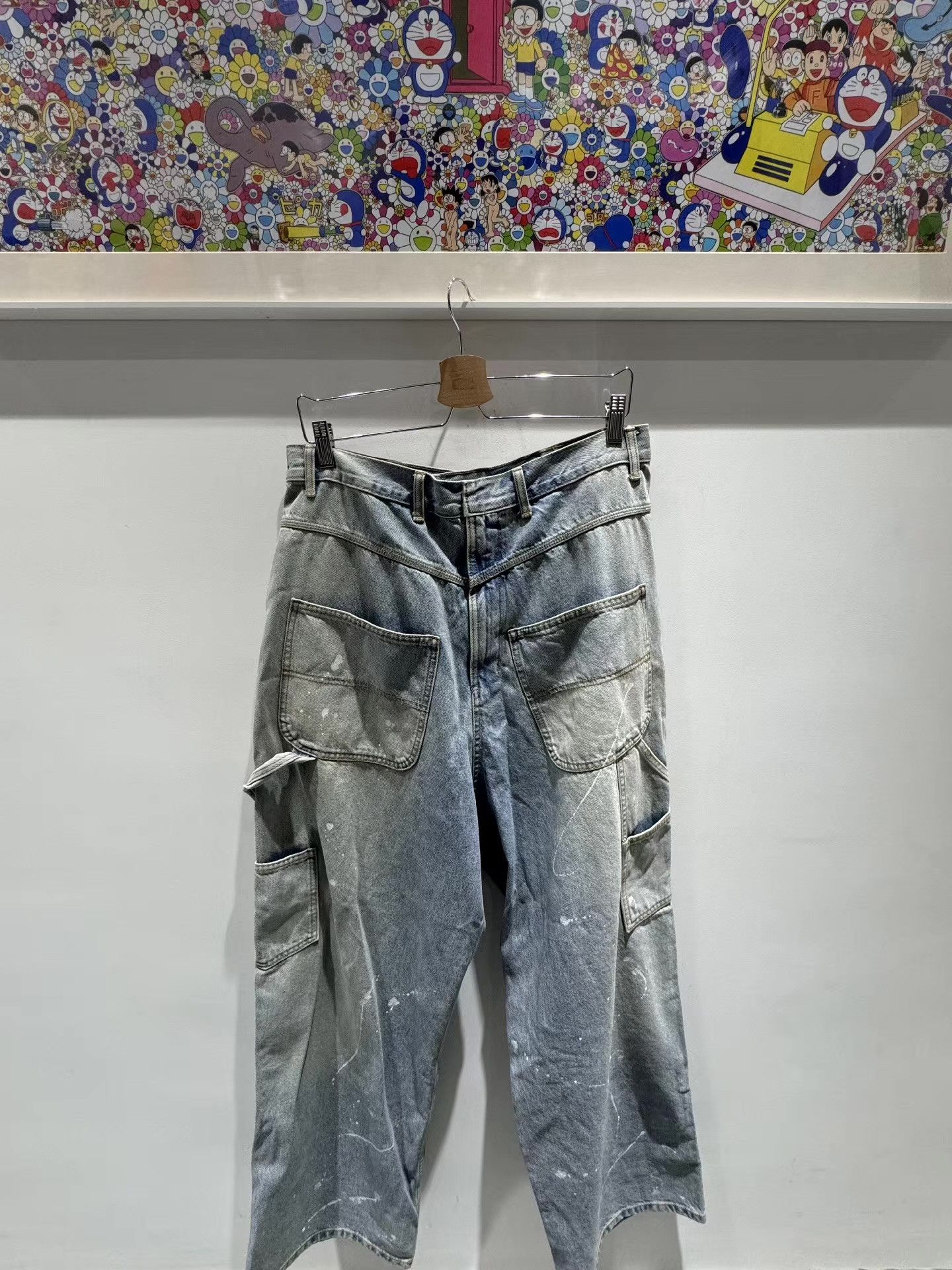 GRAILZ × PROJECT G/R Grailz Project G/R Trompe-lœil keychain denim