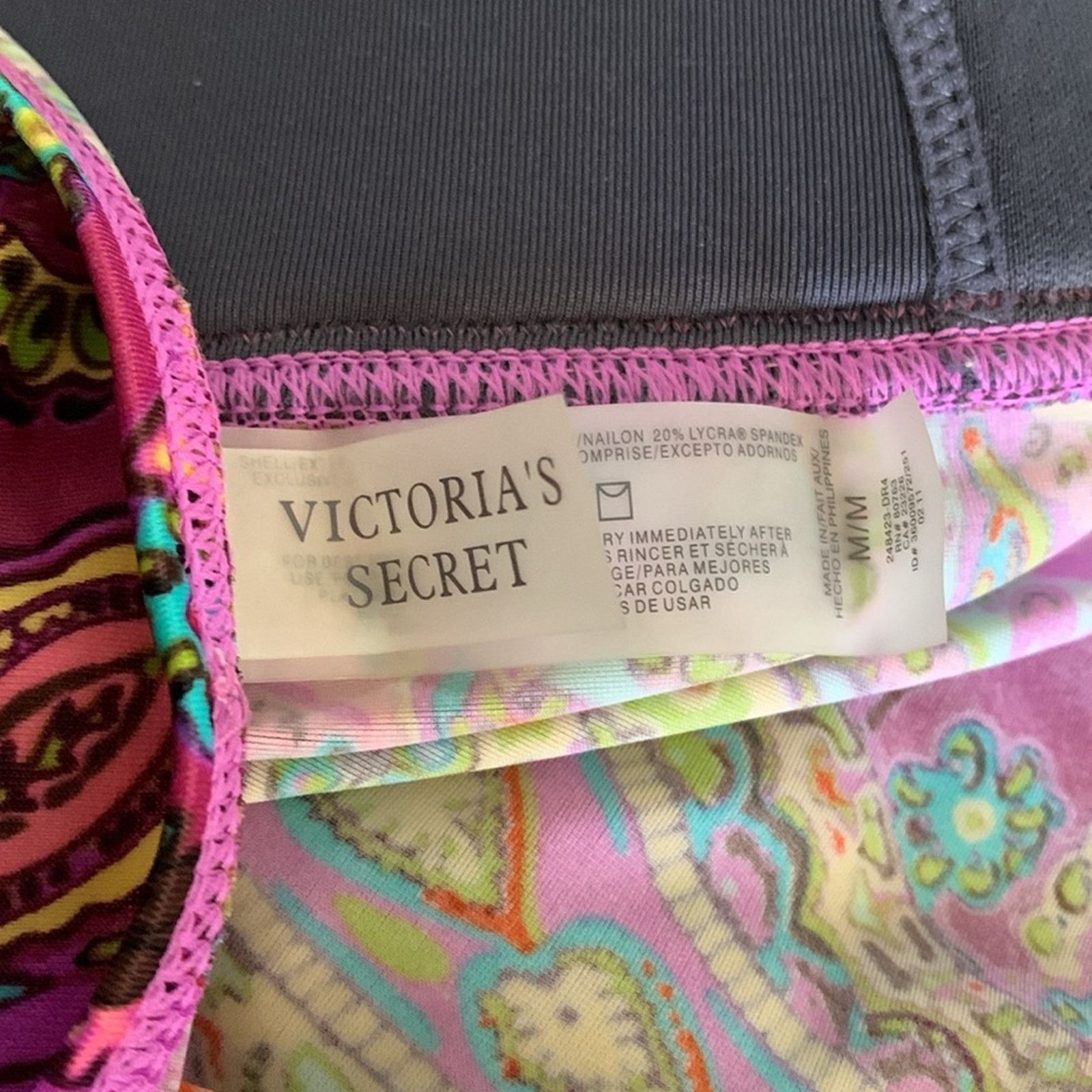 Victoria's Secret Victoria’s Secret Women's Medium Swim Tankini Top Purple Size M / US 6-8 / IT 42-44 - 10 Thumbnail
