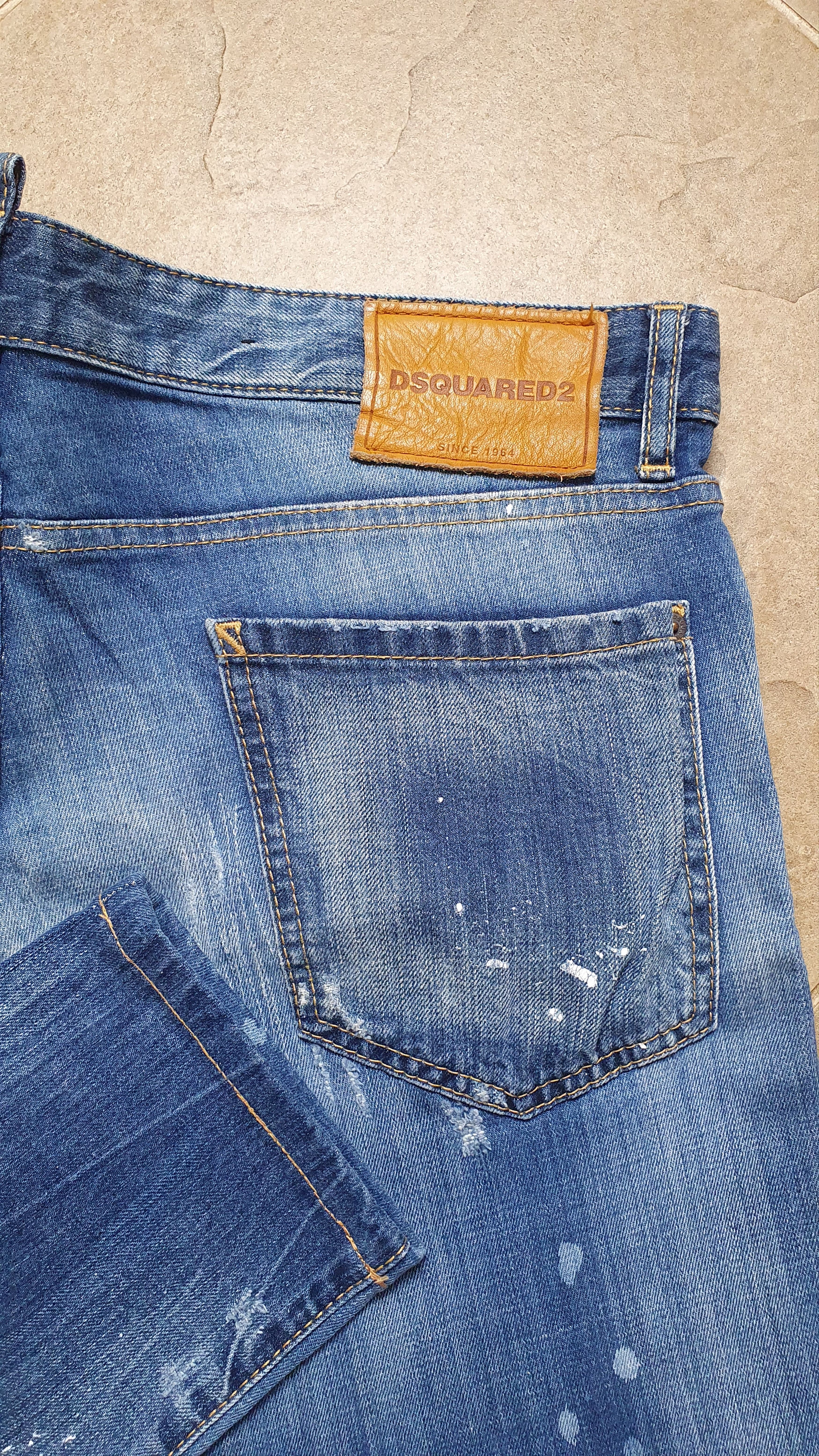 Dsquared2 Vintage men's Denim Dsquared2 Caten Brothers Rare Jeans Size US 36 / EU 52 - 9 Thumbnail