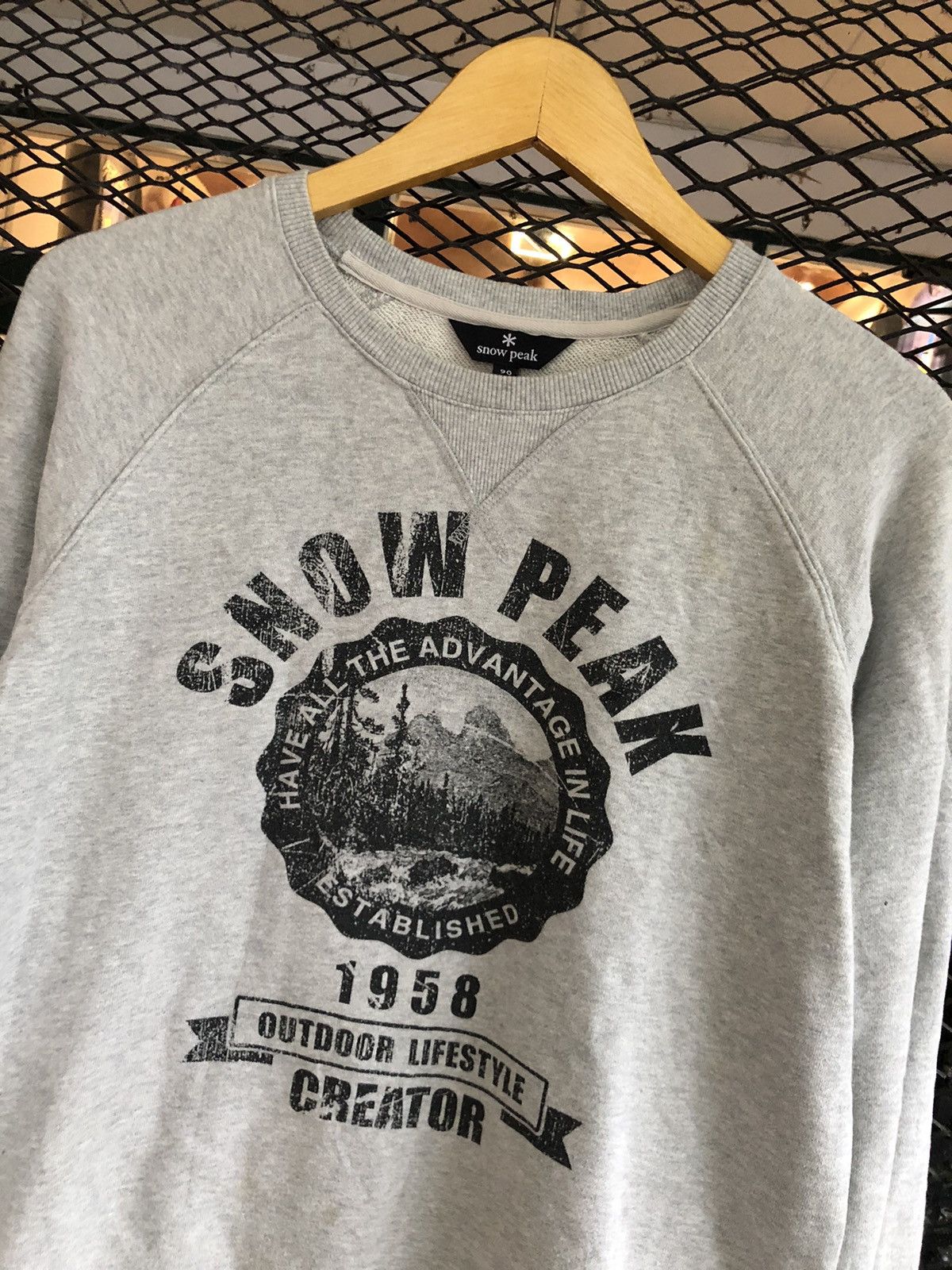 Japanese Brand × Snow Peak SNOW PEAK SWEATSHIRT Size US S / EU 44-46 / 1 - 3 Thumbnail