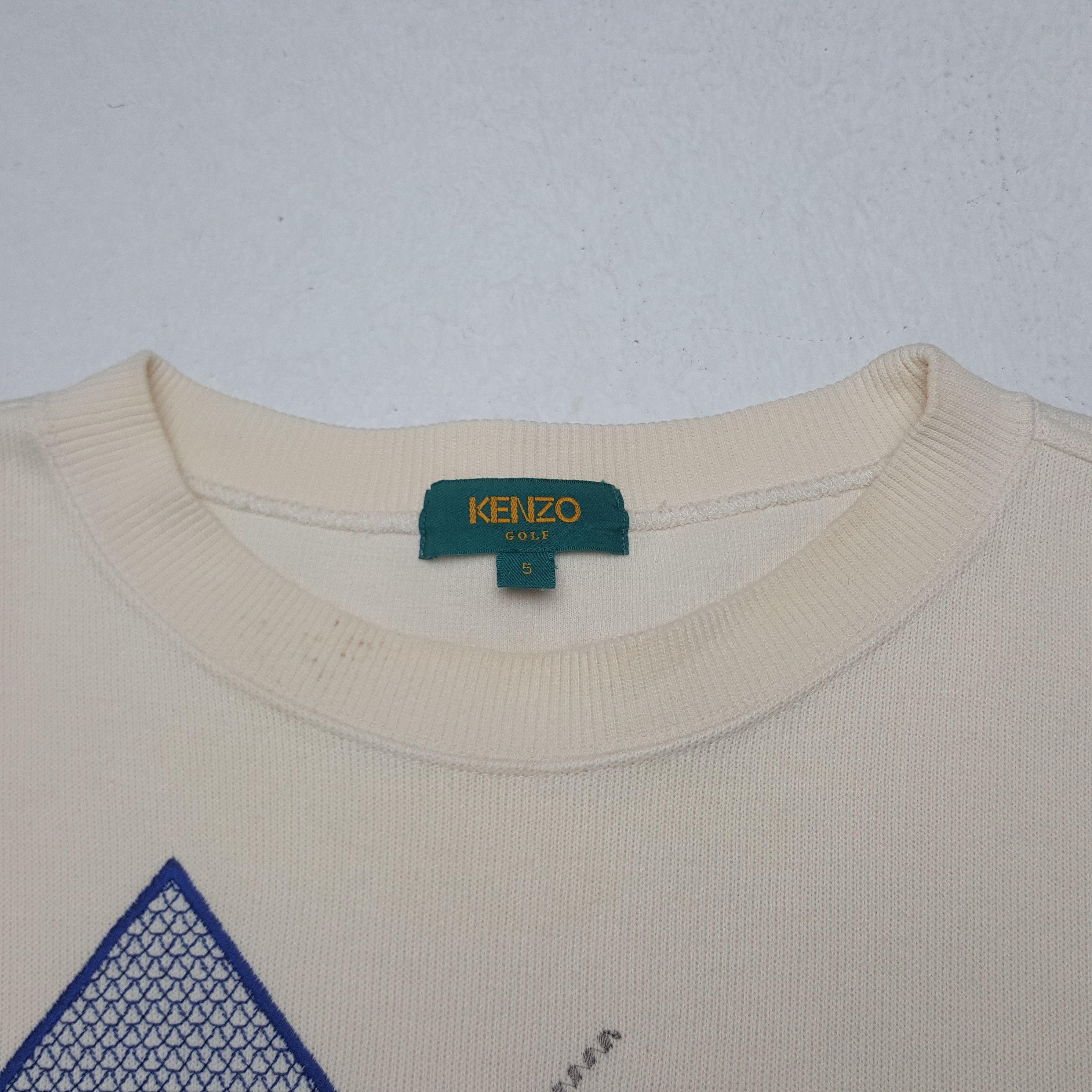 Japanese Brand × Kenzo × Vintage Vintage Kenzo Golf Sweatshirt Size US M / EU 48-50 / 2 - 4 Thumbnail