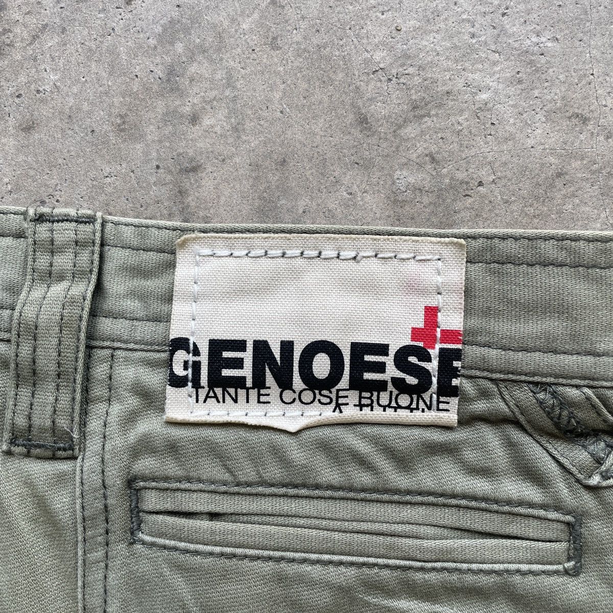 Japanese Brand Vintage Genoese Japan Faded Cargo Tactical Jogger Pants RARE Size US 28 / EU 44 - 10 Thumbnail