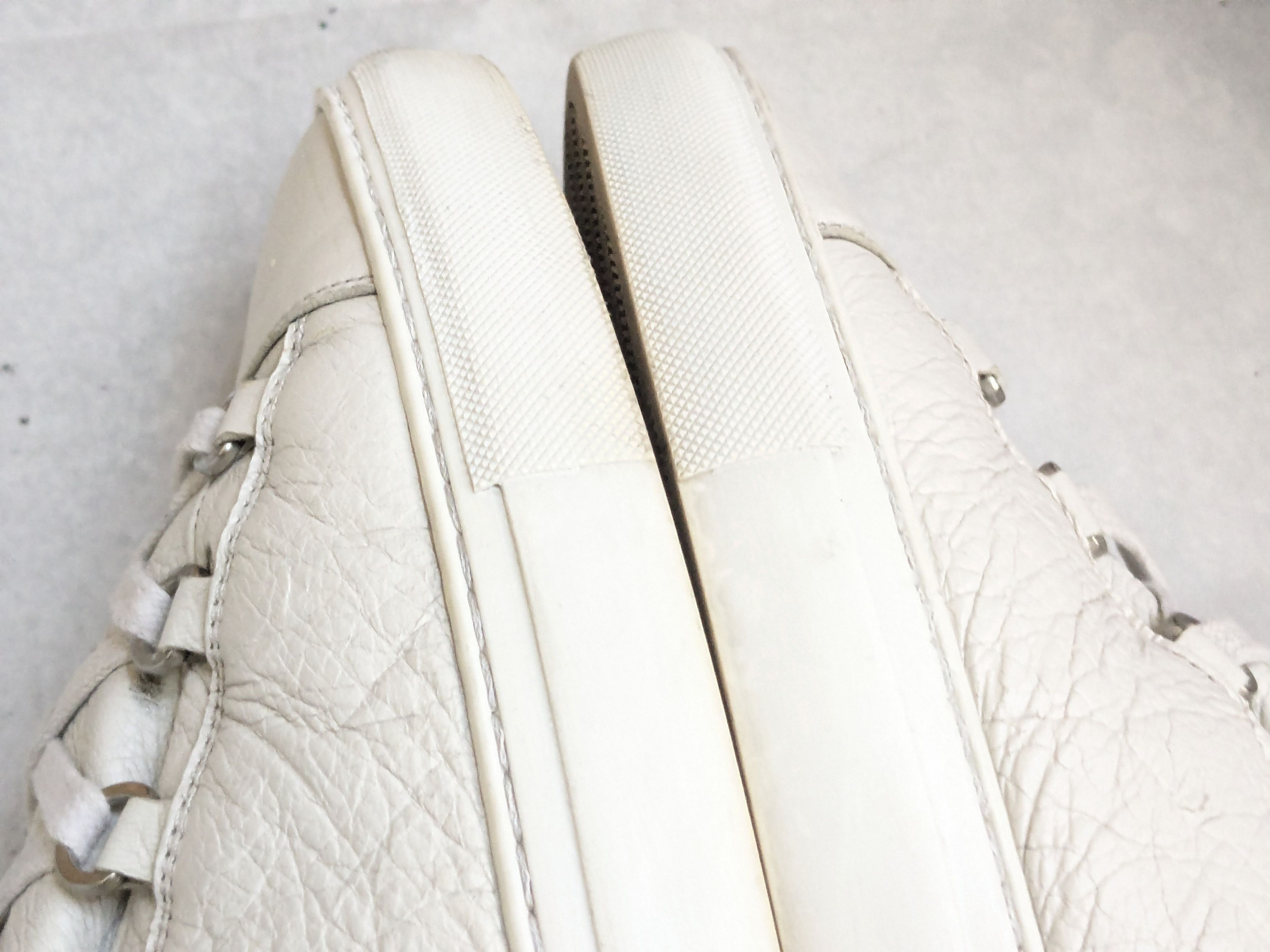 Balenciaga Balenciaga Arena Sneakers White High Tops Leather 14 47 Size US 14 / EU 47 - 8 Thumbnail