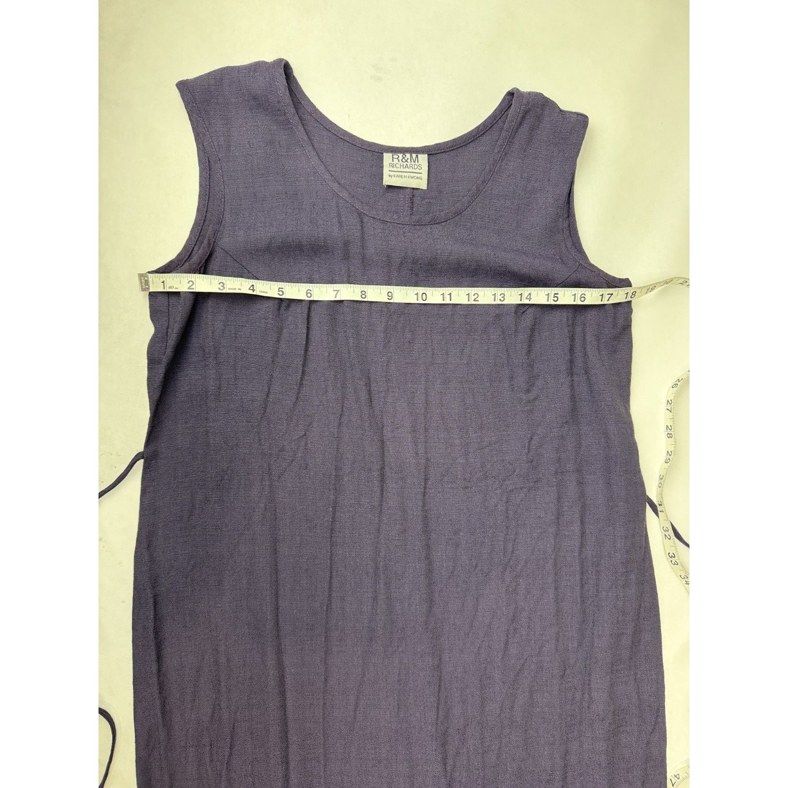 Other Vintage 90s R&M Richards Maxi Dress Witchy Purple Sm Size S / US 4 / IT 40 - 7 Thumbnail