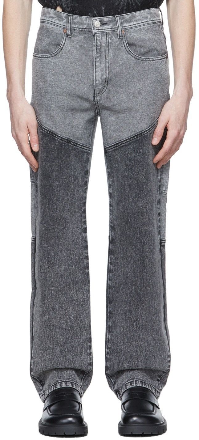 Andersson Bell Andersson Bell Gray Tom Reverse Jeans Size US 29 - 1 Thumbnail