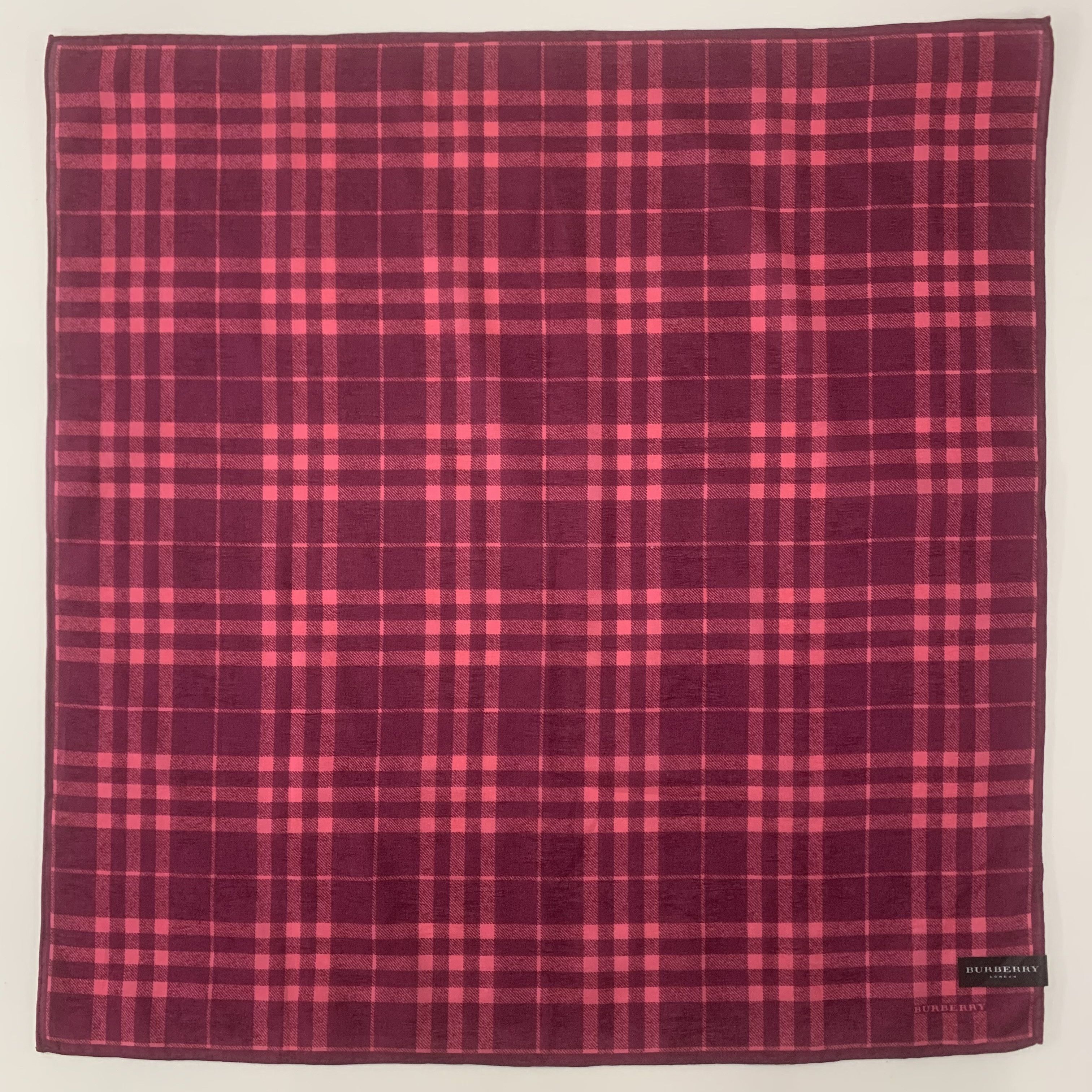 Burberry Burberry Handkerchief Bandana Neckerchief Square TB1074 Size ONE SIZE - 2 Thumbnail