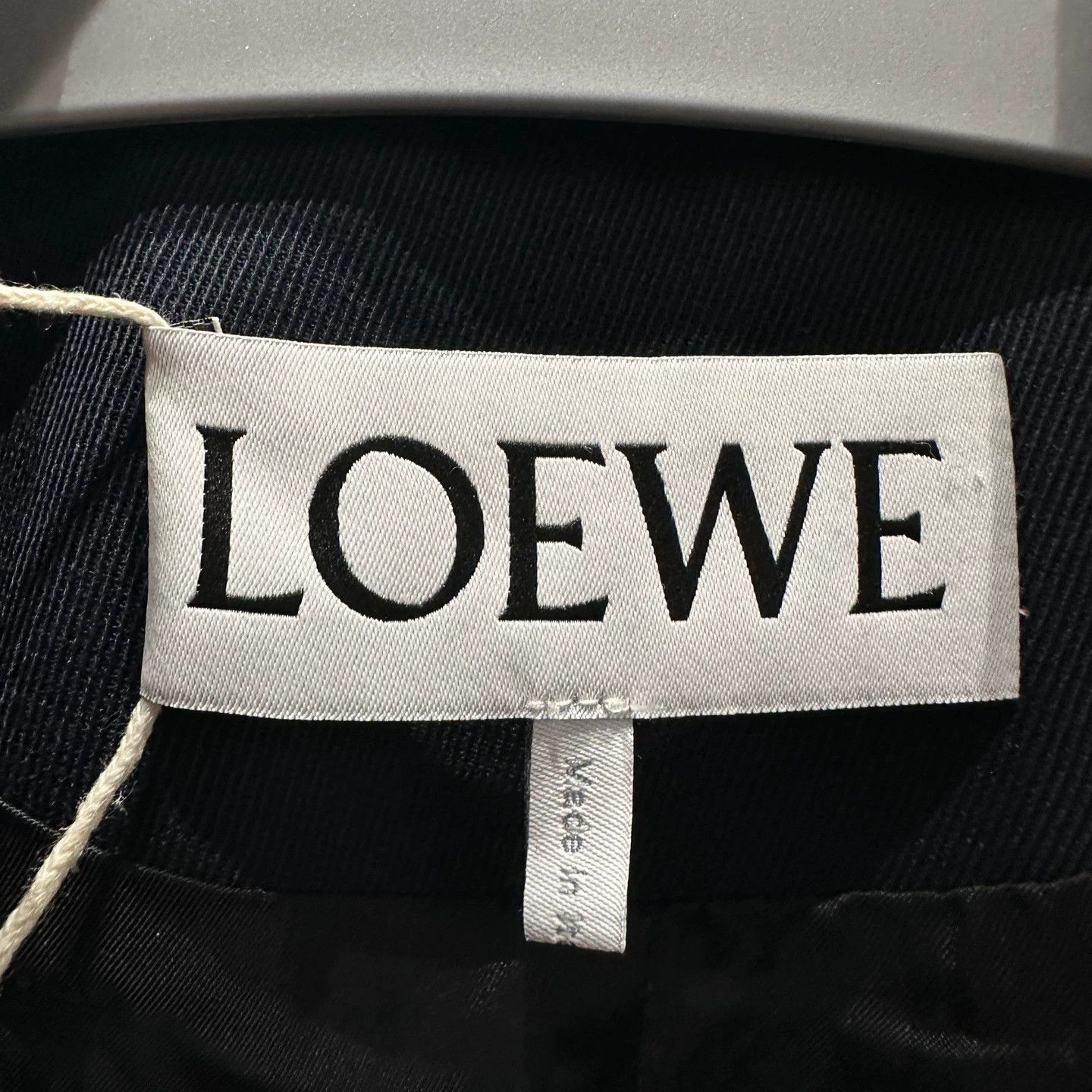 Loewe Loewe feb442 leather button waist-cinching wool blazer 32 Size XXS / US 00 / IT 34 - 3 Thumbnail