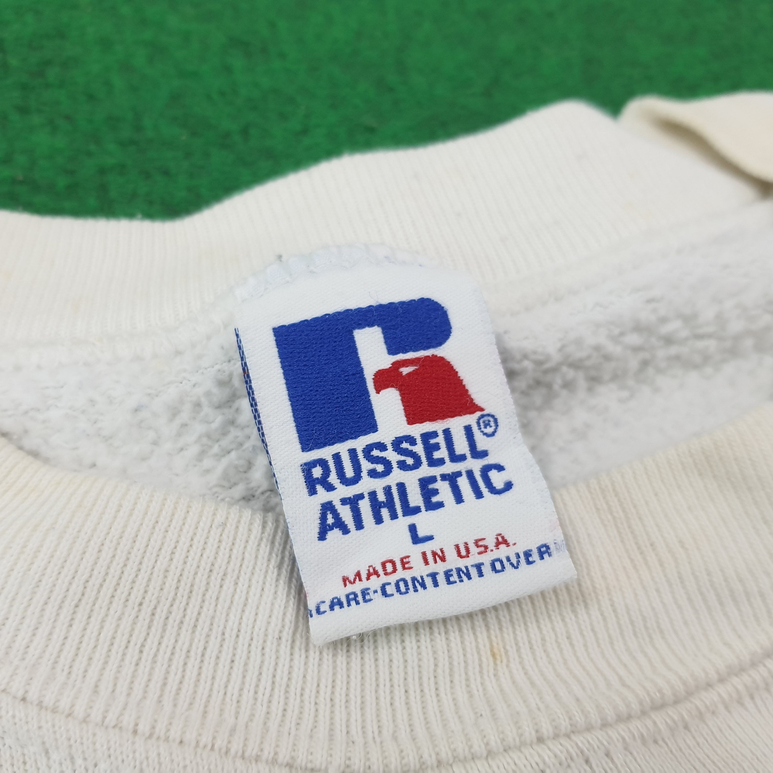 Russell Athletic Vintage University of North Carolina UNC Sweatshirt C251N19 Size US L / EU 52-54 / 3 - 6 Thumbnail
