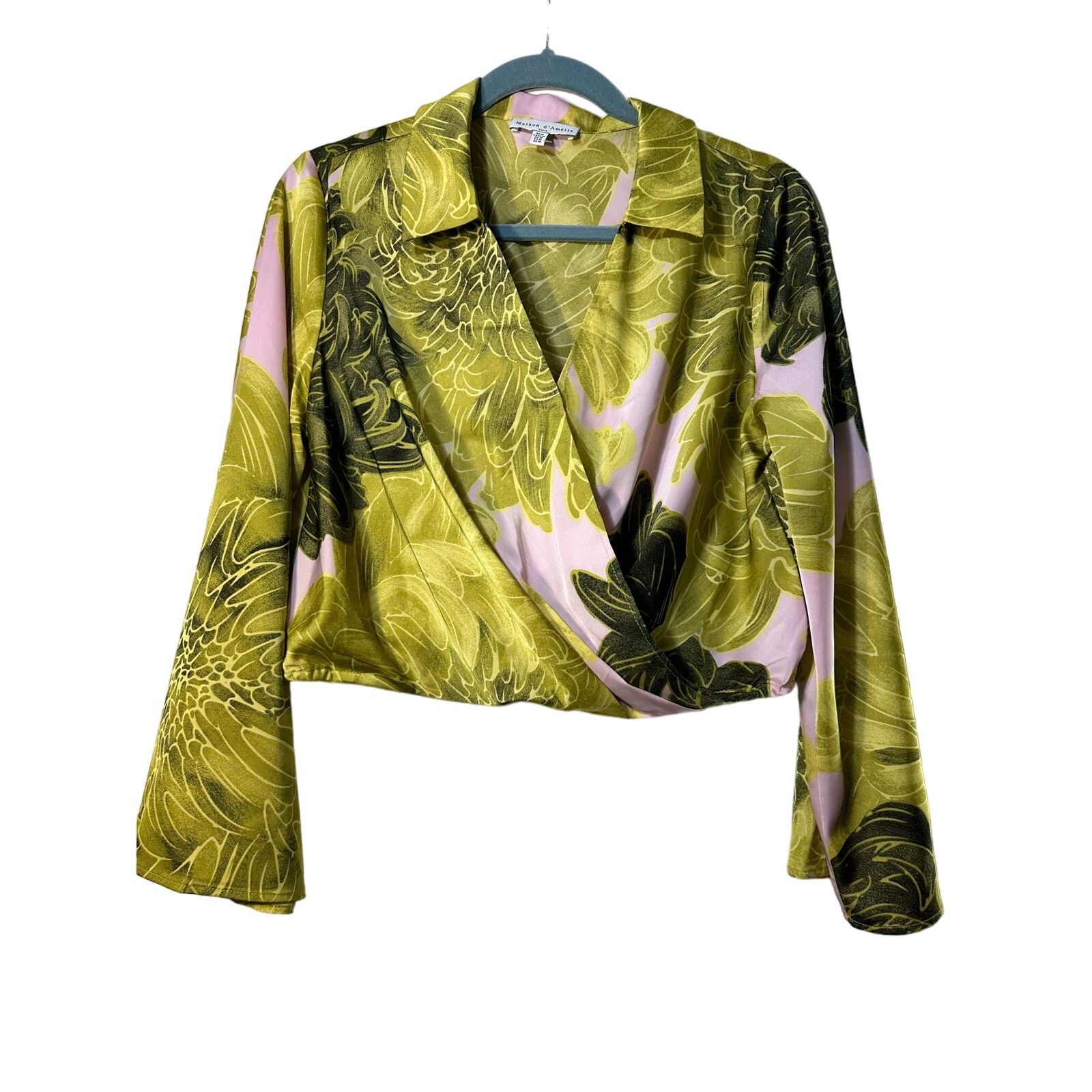 Other Maison d’Amélie Paris Floral Satin Kimono Set Size M / US 6-8 / IT 42-44 - 1 Thumbnail