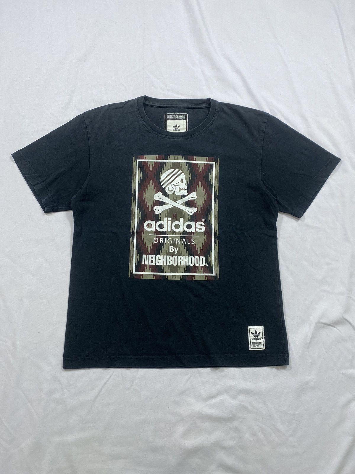 Adidas × Neighborhood Neighborhood X Adidas Camo skull tee lgb ifsix style Size US M / EU 48-50 / 2 - 1 Thumbnail