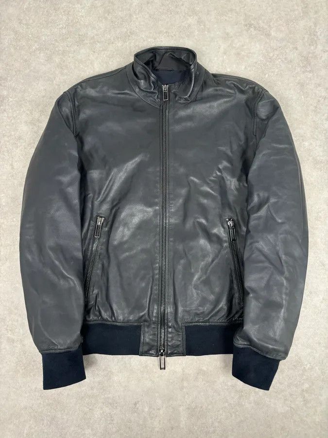 Emporio Armani × Vintage FW2013 Emporio Armani Black Pony Hair
