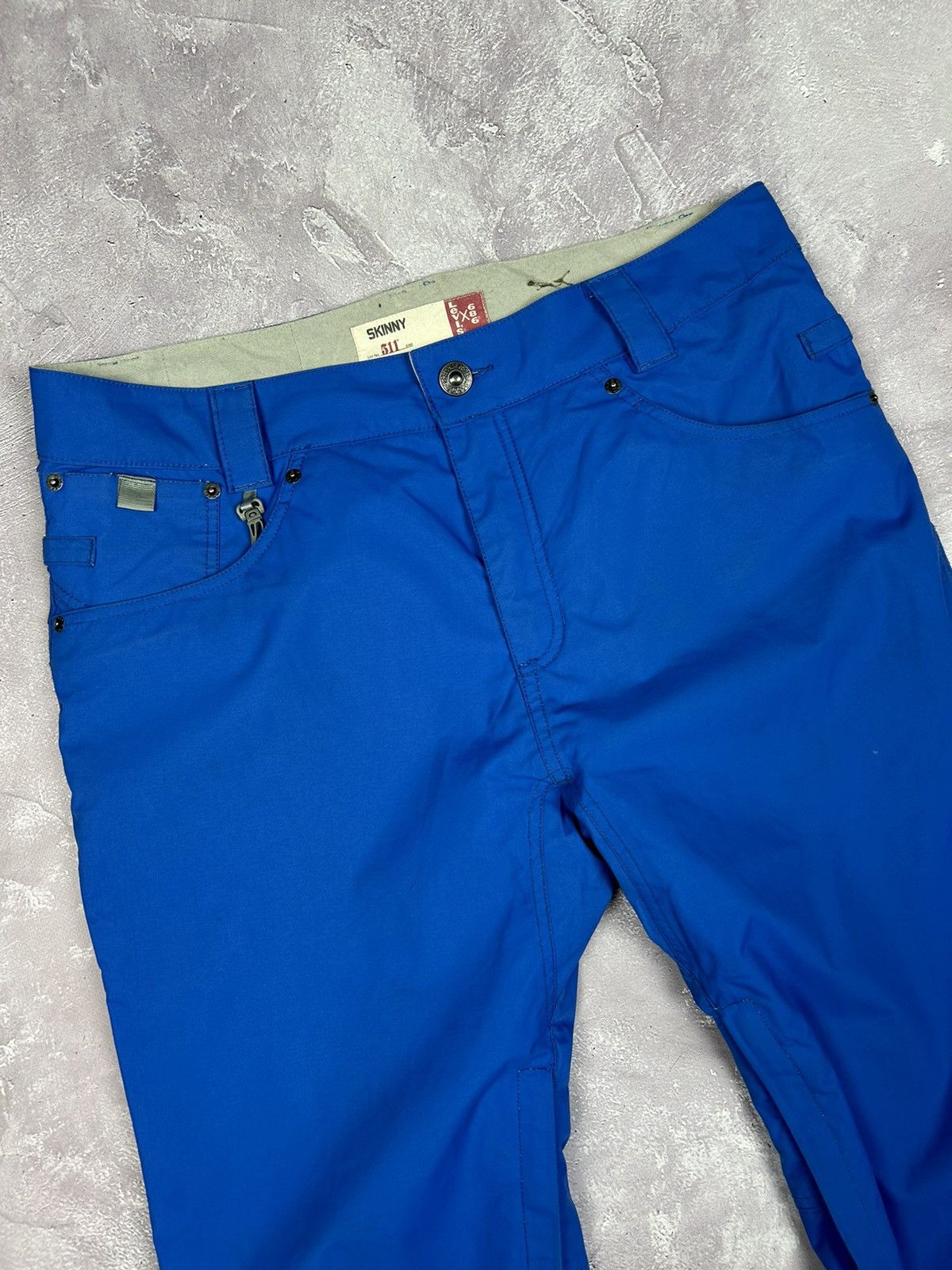 686 × Levi's Vintage Levis x 686 511 Skinny Ski Pants Size M RARE Size US 32 / EU 48 - 2 Thumbnail