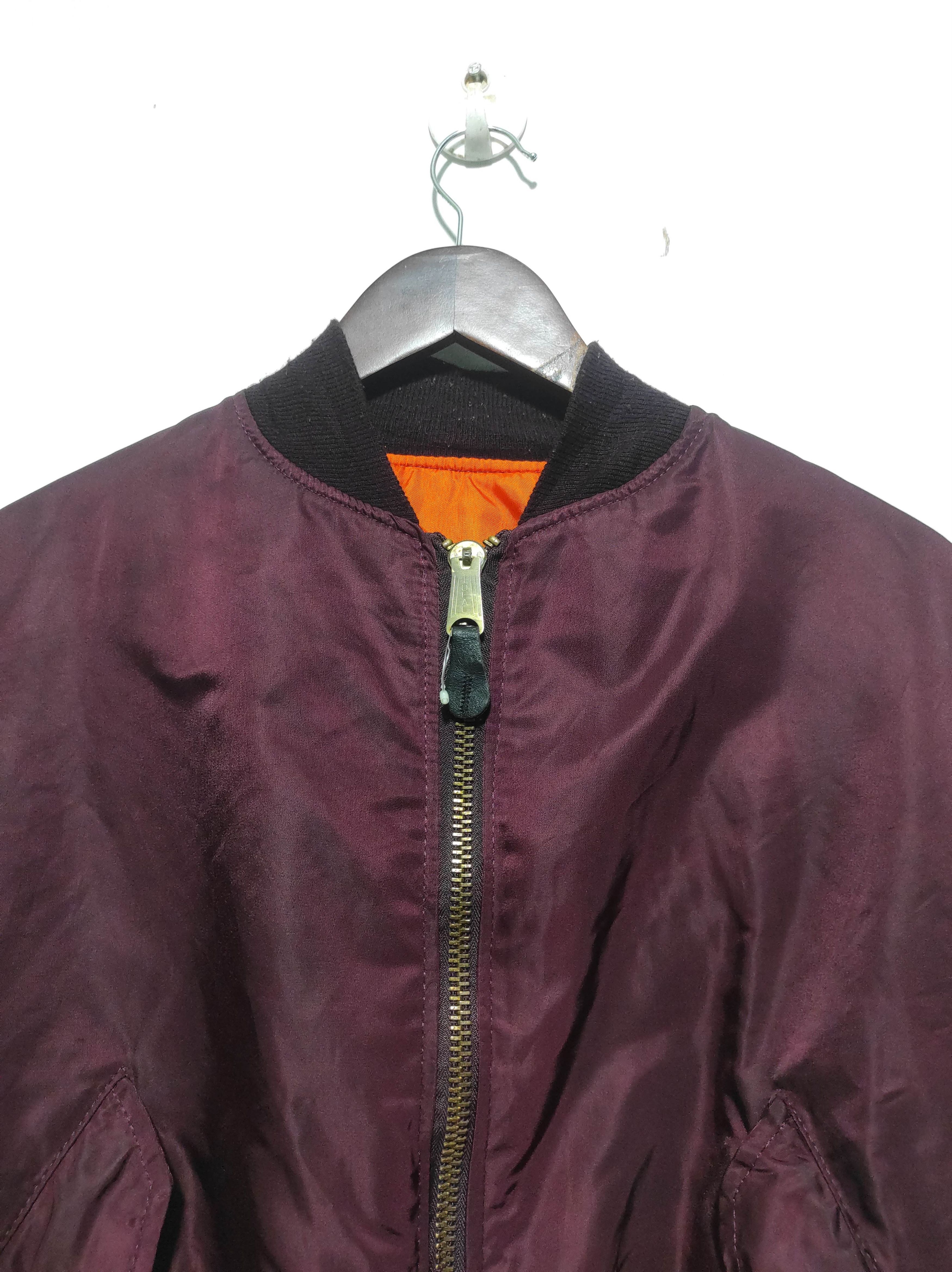 Alpha Industries Vintage Alpha Industries Riversible MA-1 Bomber Jacket Size US M / EU 48-50 / 2 - 3 Thumbnail