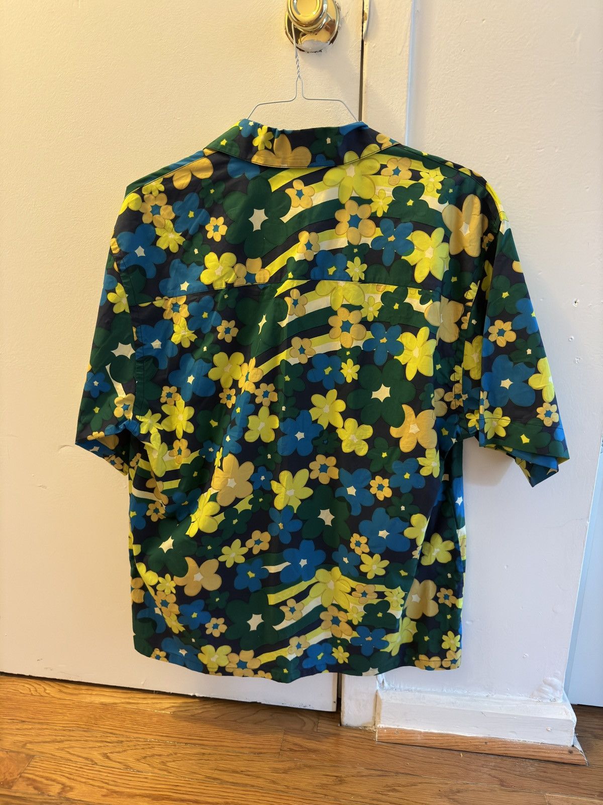 Marni Marni Short Sleeve Floral Button Up Shirt Size US M / EU 48-50 / 2 - 3 Thumbnail