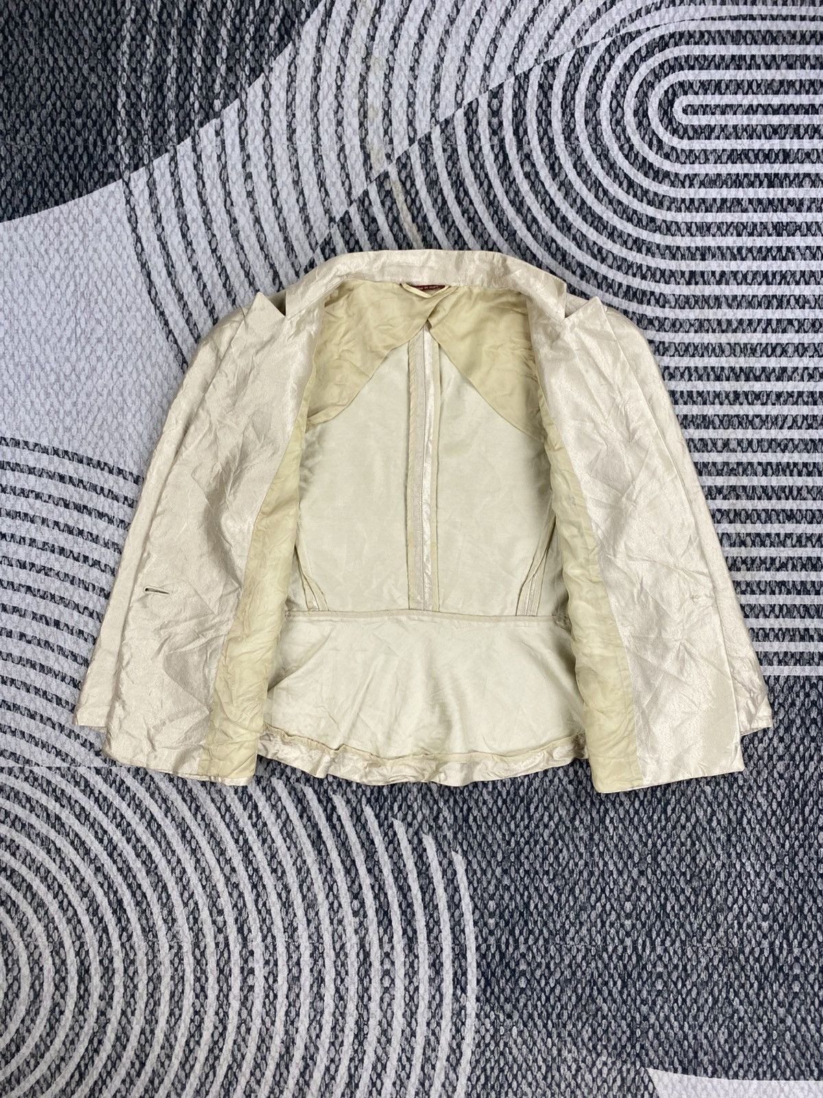 Max Mara Maxmara Studio Single Button Cropped Blazer Size XS / US 0-2 / IT 36-38 - 6 Thumbnail
