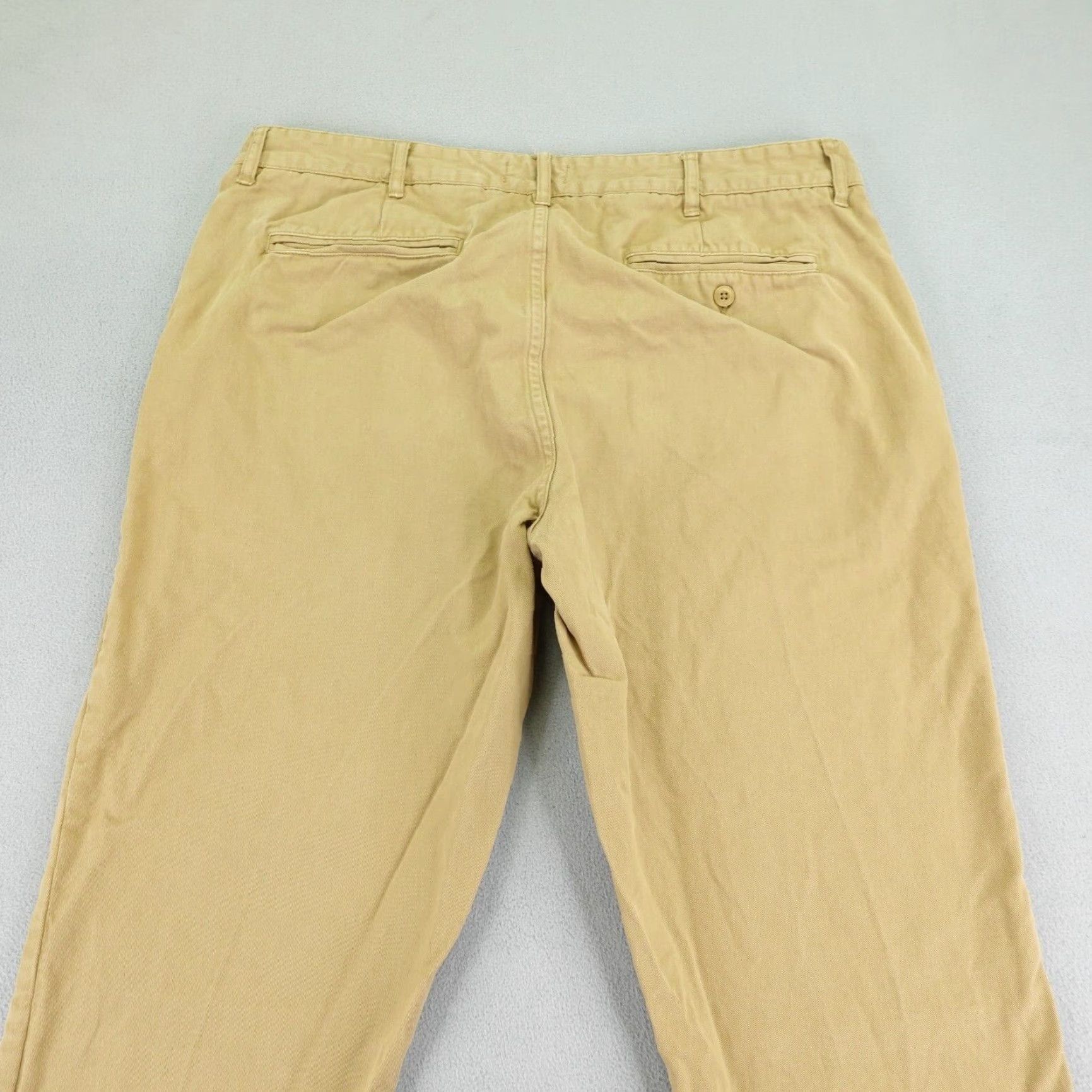 Taylor Stitch TAYLOR STITCH Chino Pants Men 38x32 Khaki Straight Utility Work Beige Regular Size US 37 - 6 Thumbnail