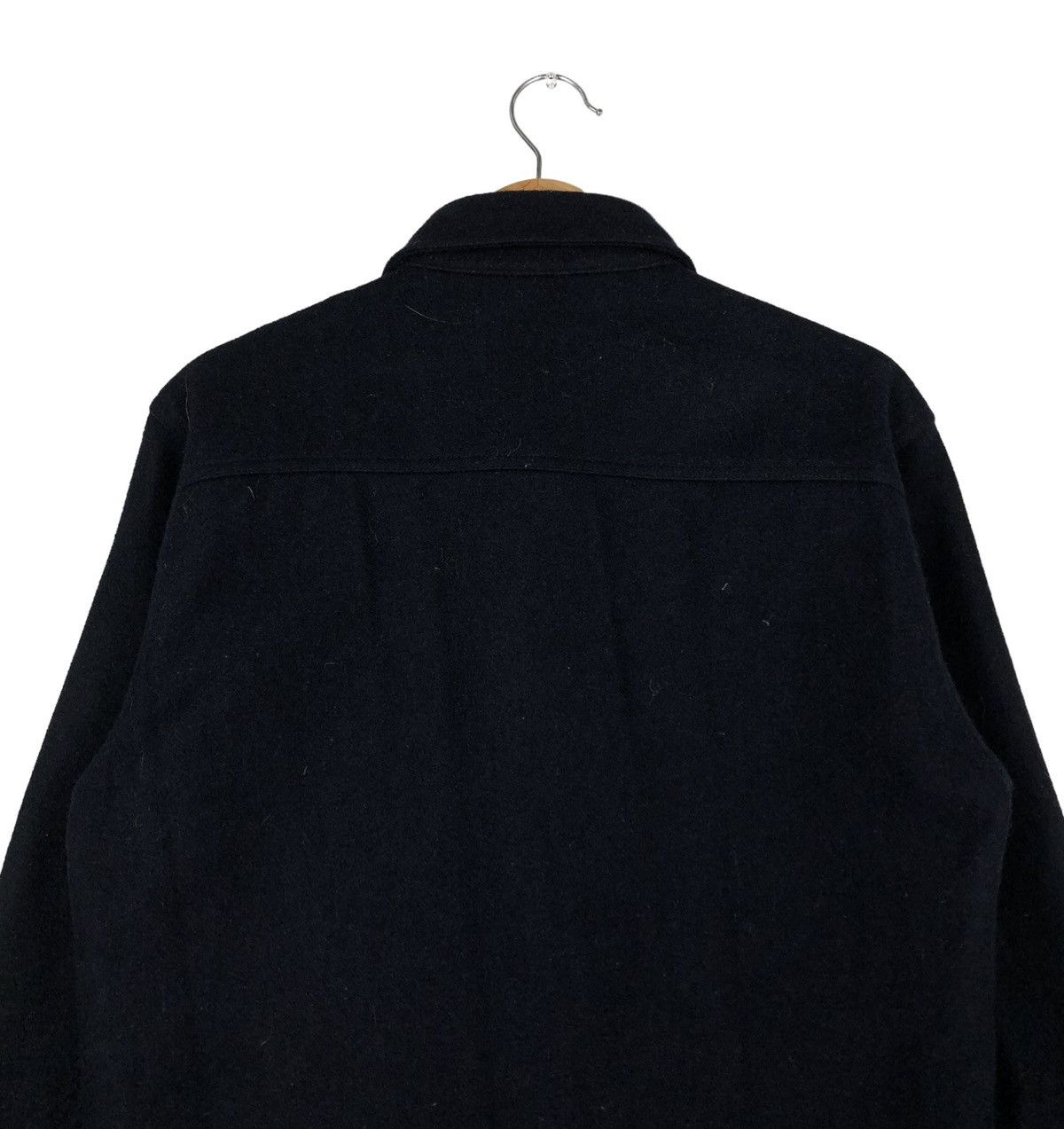 Japanese Brand 🔥VINTAGE BIKER WOOL JACKET BLUE PAINT UNION MADE JAPAN Size US L / EU 52-54 / 3 - 9 Thumbnail