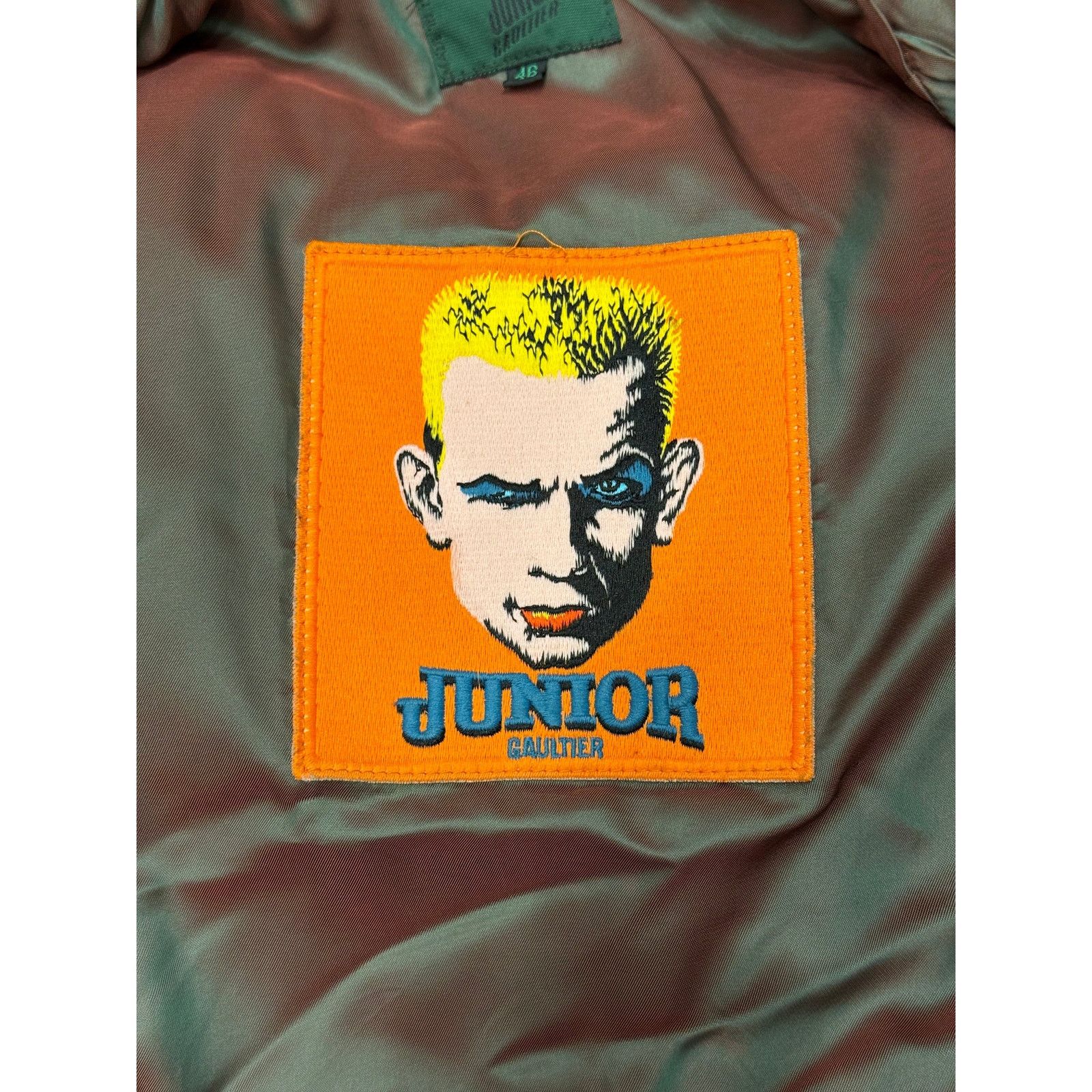 Jean Paul Gaultier 1990s Jean Paul Gaultier iridescent bomber jacket Size L / US 10 / IT 46 - 9 Thumbnail