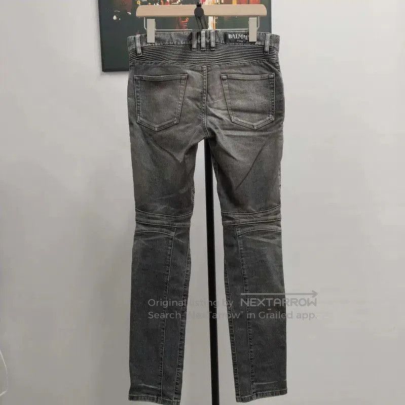 Balmain Balmain Black Cotton Casual Pants for Men . Size US 34 / EU 50 - 2 Thumbnail