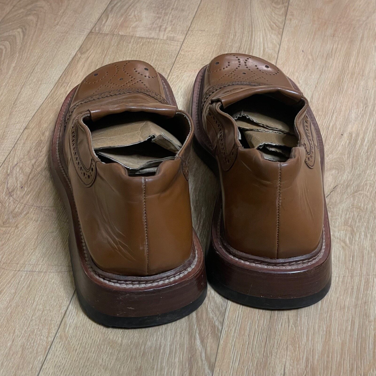 Prada VINTAGE Prada Womens SHOES LOAFER PATENT LEATHER Y2K BROWN Size US 9.5 / IT 39.5 - 9 Thumbnail
