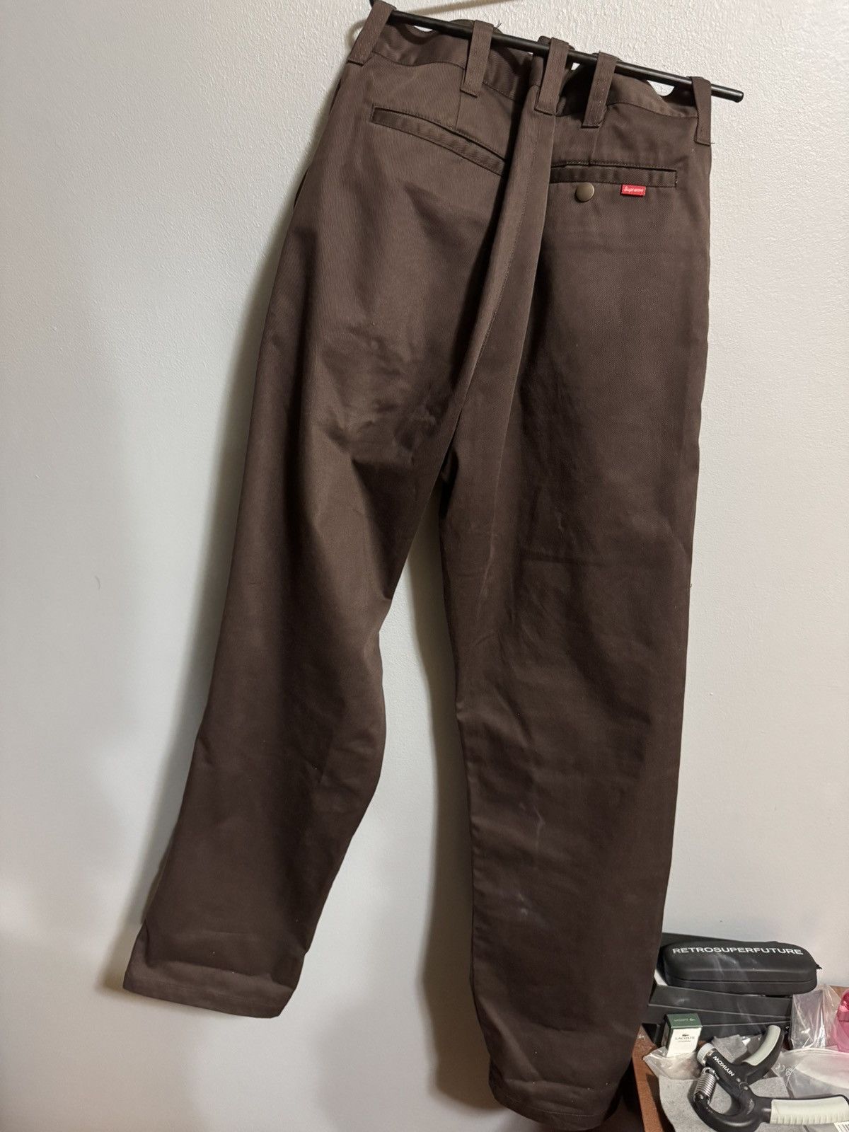 Supreme Supreme Work Pants (Brown) Size US 32 / EU 48 - 2 Thumbnail