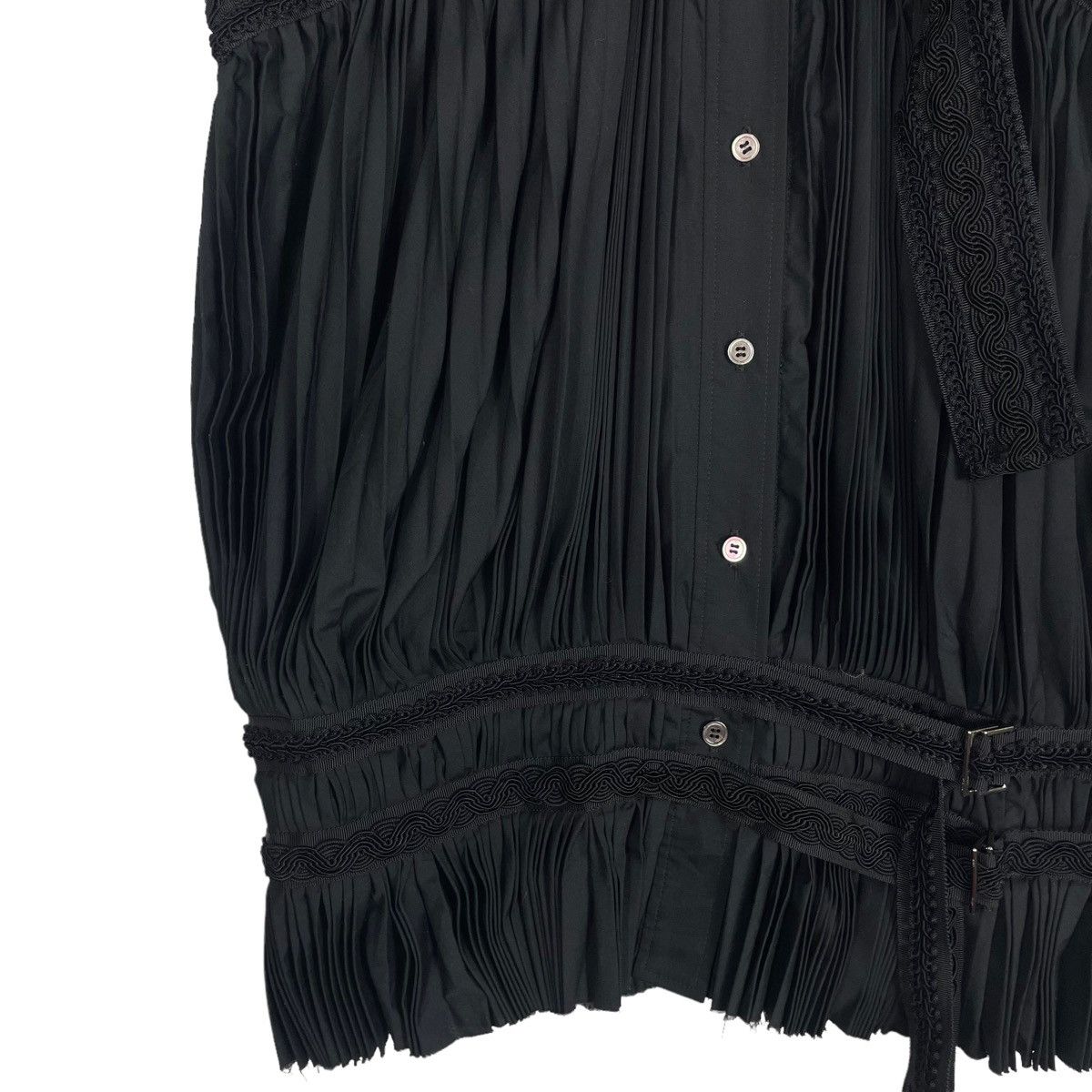 Sacai 💥SS2015 SACAI PLEATED BONDAGE SHIRT TOGA MAME Size M / US 6-8 / IT 42-44 - 8 Thumbnail
