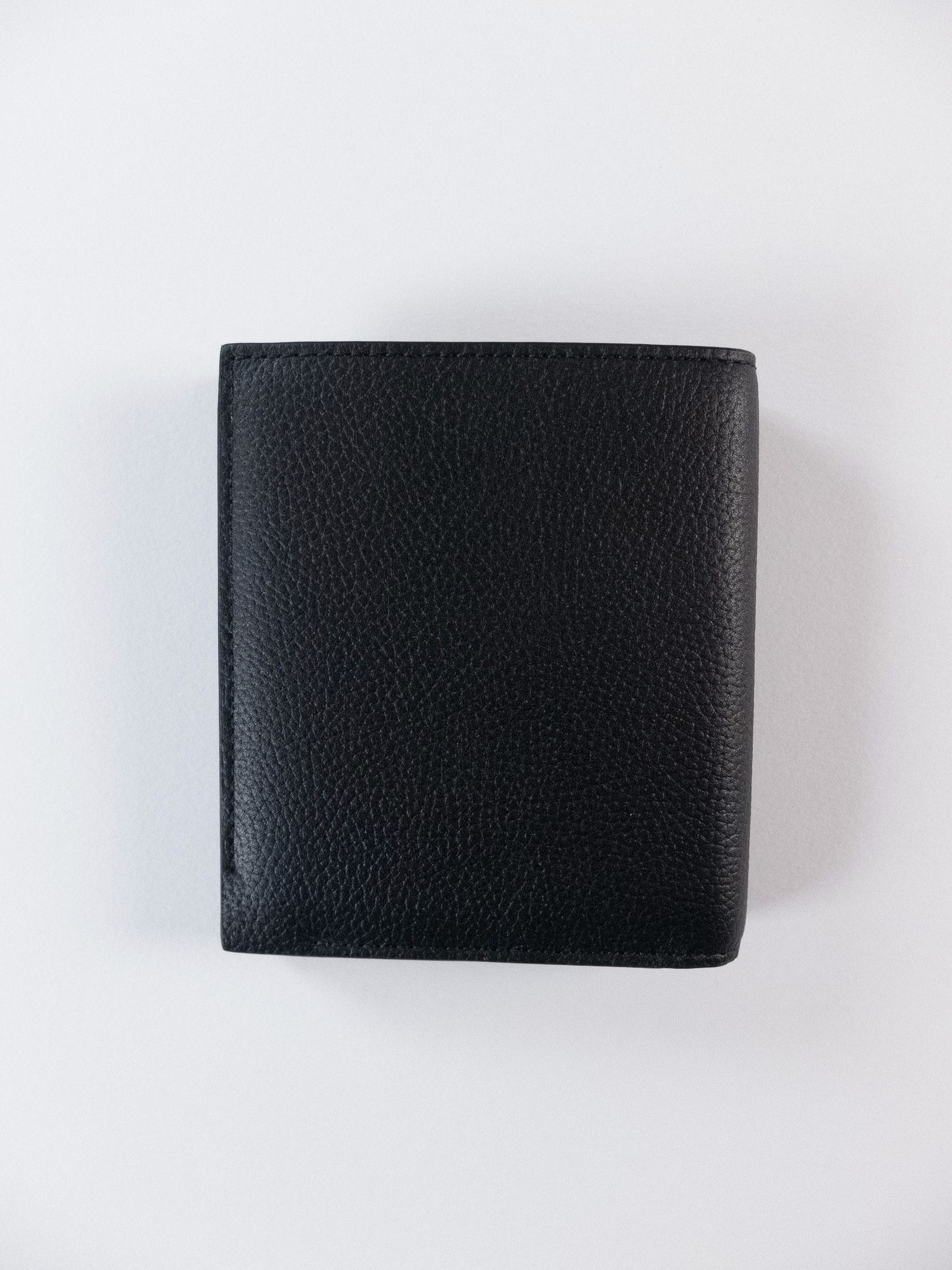 Bottega Veneta BOTTEGA VENETA black leather bifold wallet w intrecciato Size ONE SIZE - 3 Thumbnail