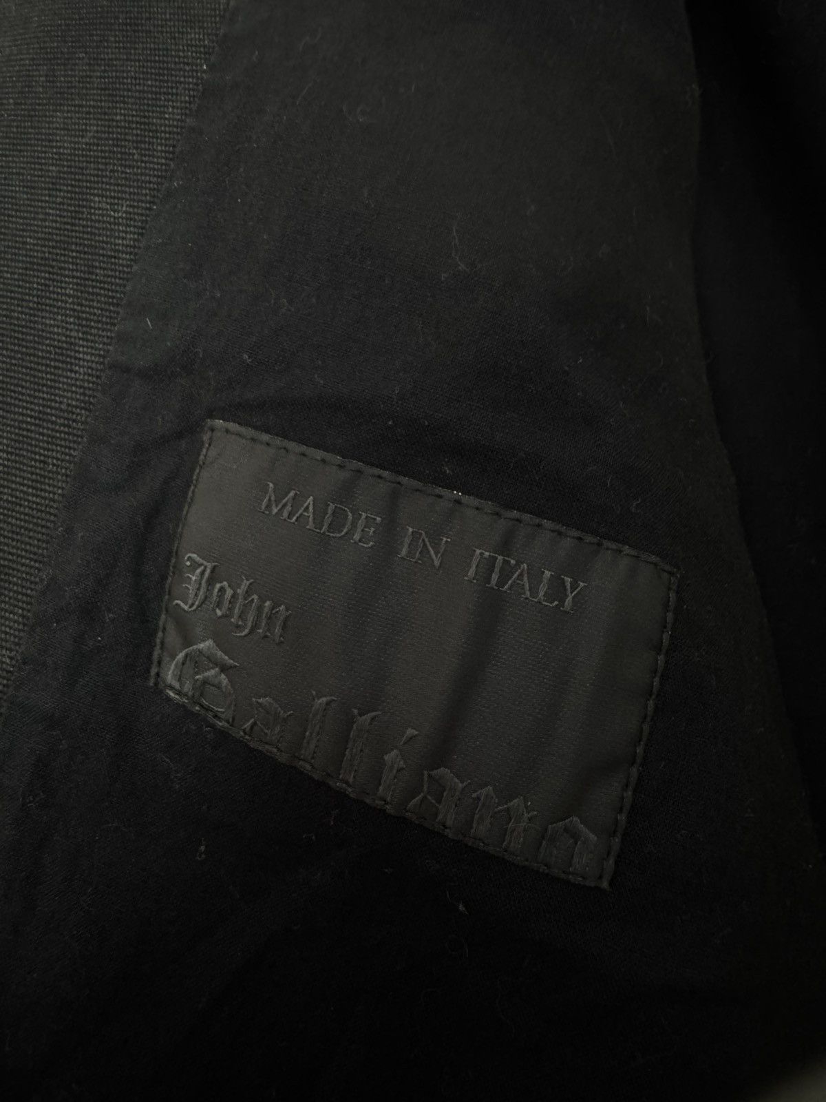 John Galliano Archive John Galliano Black Light Cotton Military Jacket Size US M / EU 48-50 / 2 - 21 Thumbnail