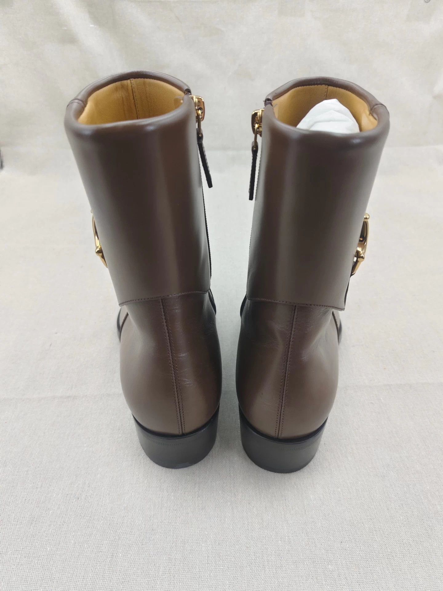 Gucci Gucci Brown Horsebit Chelsea Boot 41 New Size US 8 / EU 41 - 4 Thumbnail