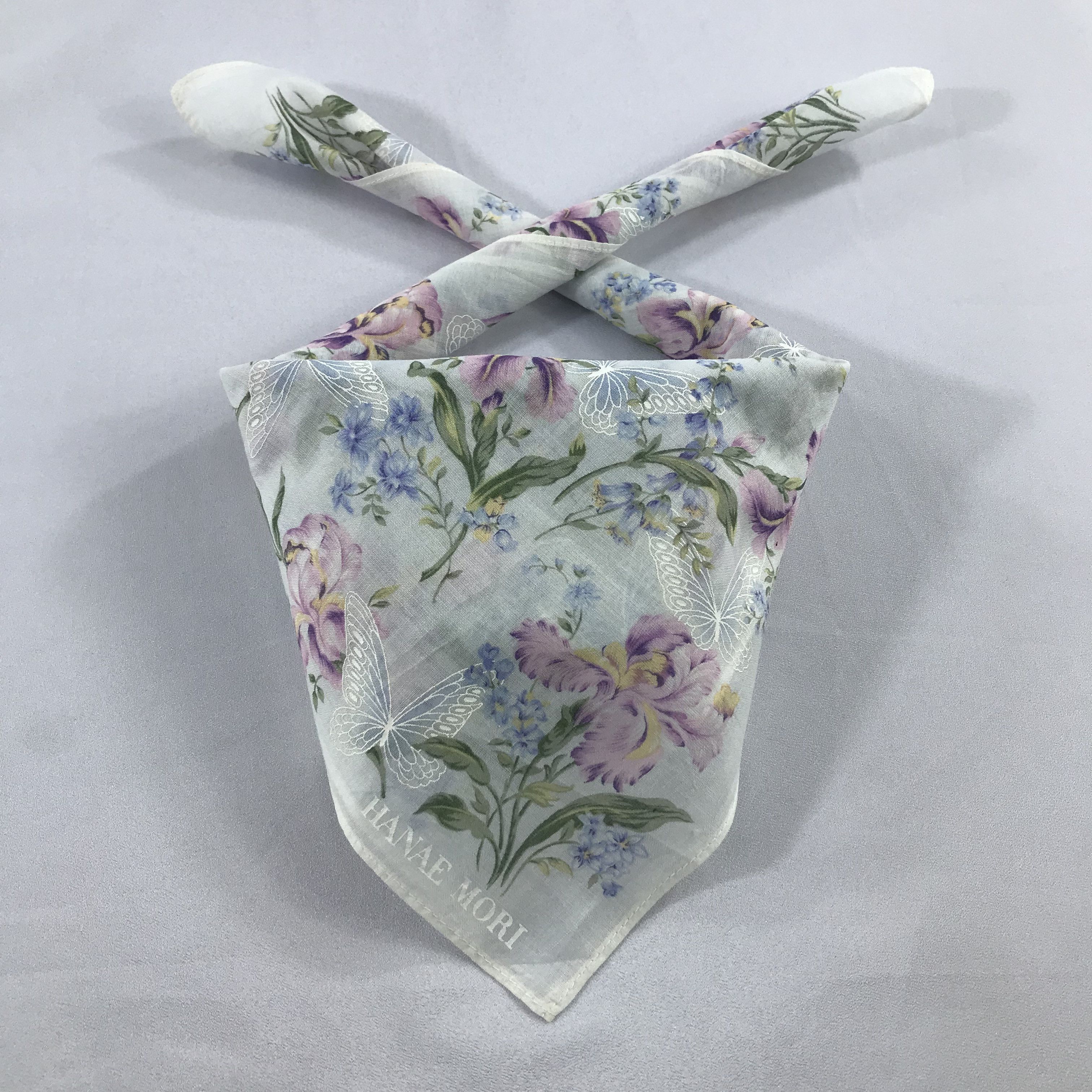 Hanae Mori Hanae Mori Bandana / Handkerchief / Neckerchief - S2311 Size ONE SIZE - 3 Thumbnail