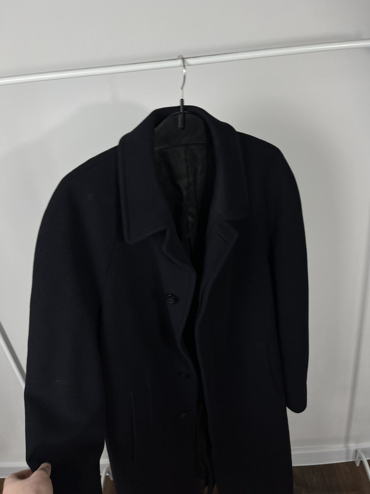 Pierre Cardin Pierre Cardin Wool Cashmere Coat Navy Blue XL Size US XL / EU 56 / 4 - 4 Thumbnail