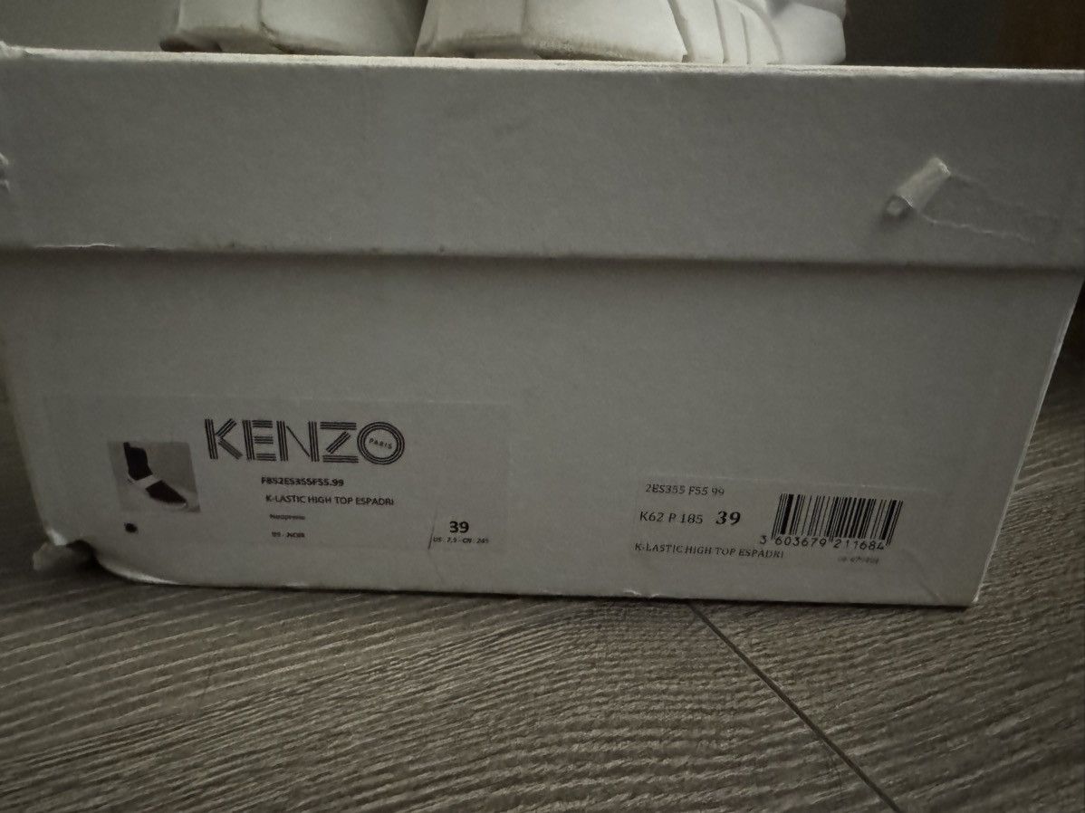 Kenzo KENZO High Top Espadrilles Size US 7.5 / IT 37.5 - 9 Thumbnail