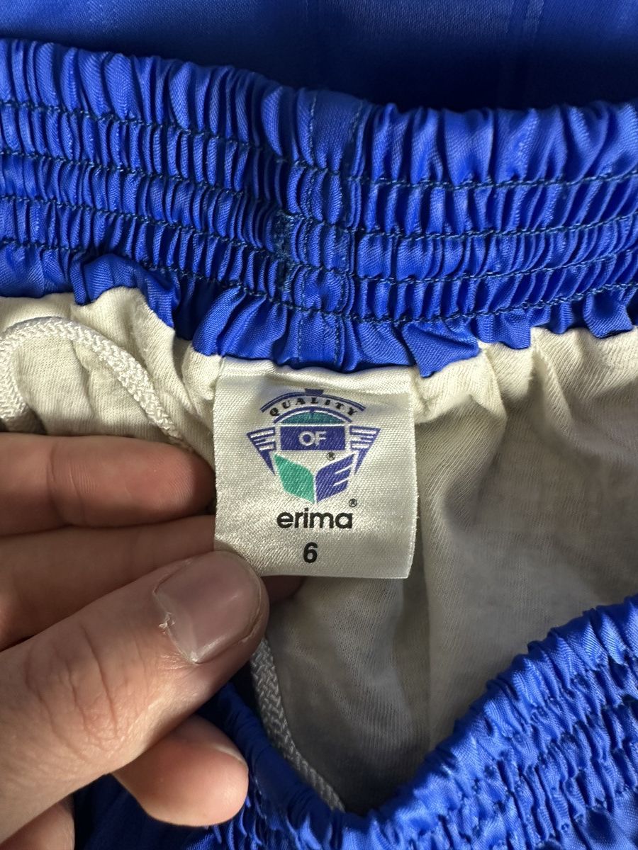 Erima Vintage 90s Erima Shiny Nylon Sprinter Soccer Shorts Size 6 Size US 38 / EU 54 - 11 Thumbnail