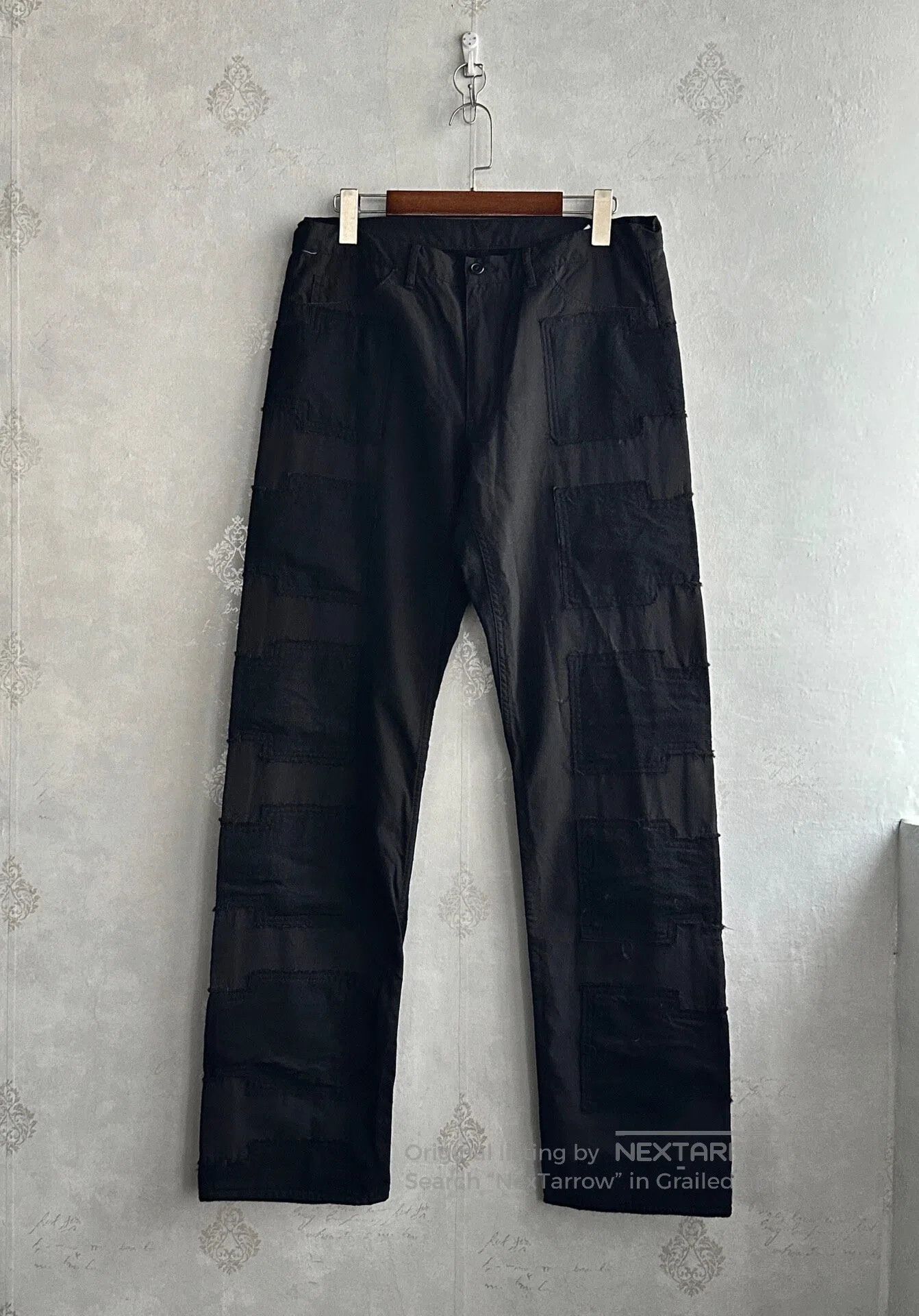 Comme des Garcons Comme des Garcons sizem homme plus Damaged Spliced Pants| Size US 32 / EU 48 - 1 Thumbnail