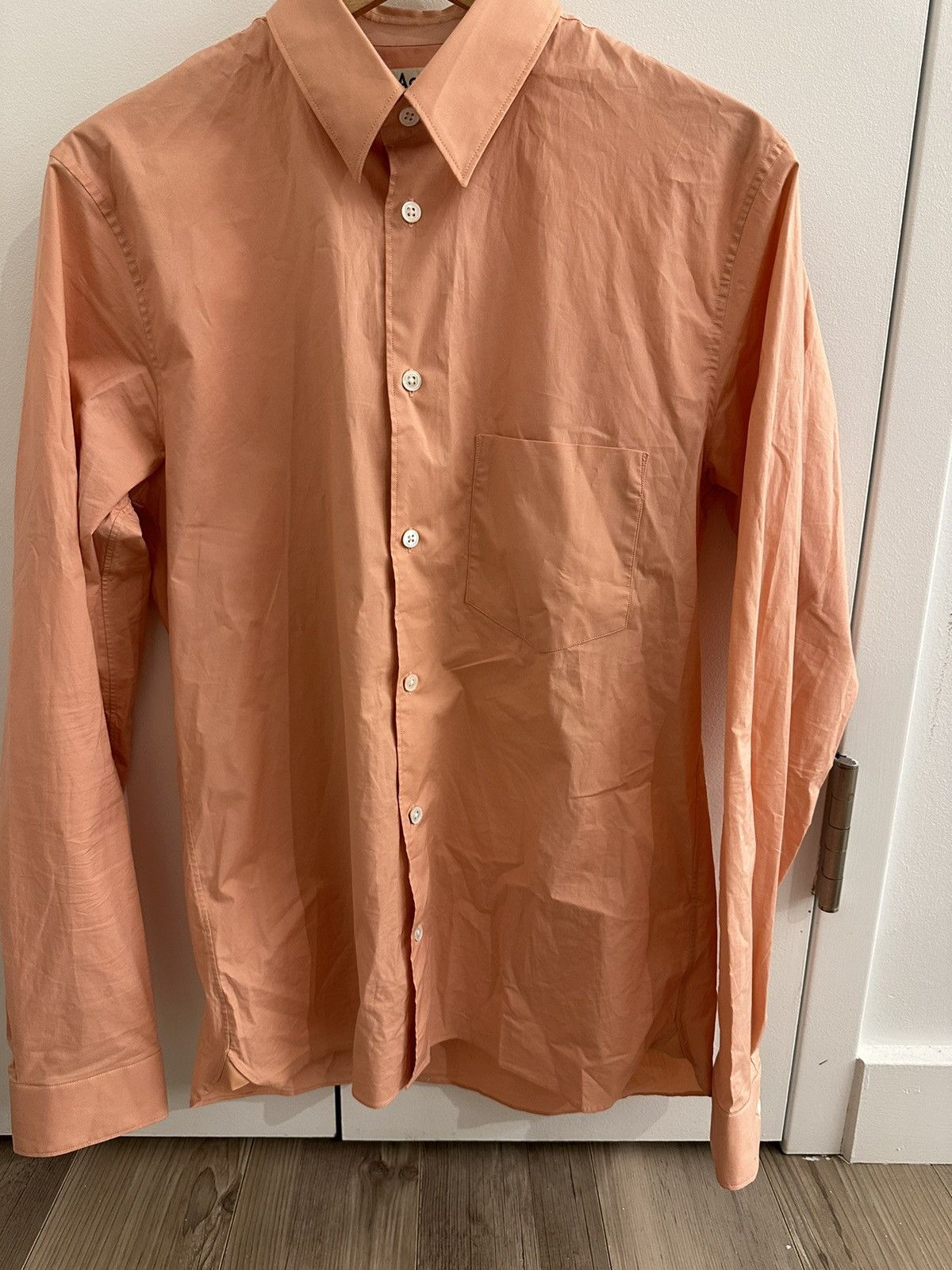 Acne Studios Acne Studios Poplin Dress Shirt Size US S / EU 44-46 / 1 - 1 Thumbnail