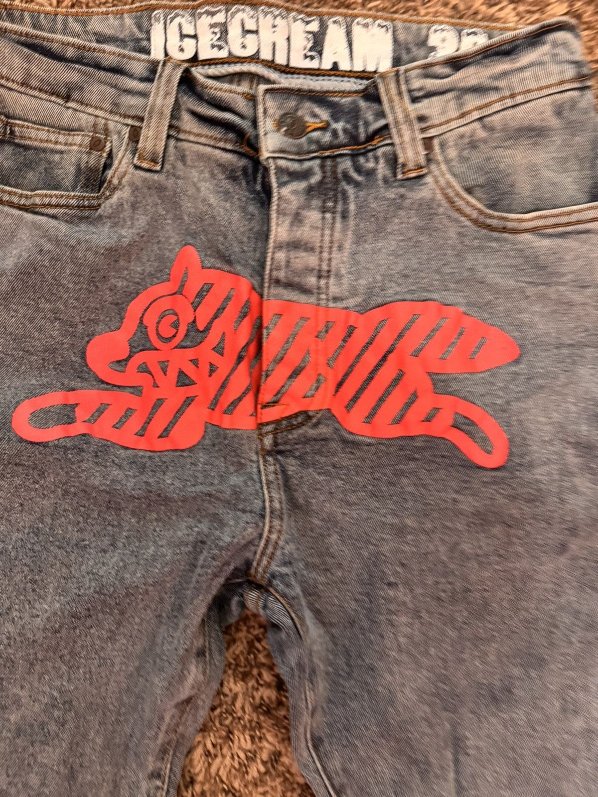 image of Billionaire Boys Club x Hypebeast Bbc Running Dog Jeans in Denim, Men's (Size 30)