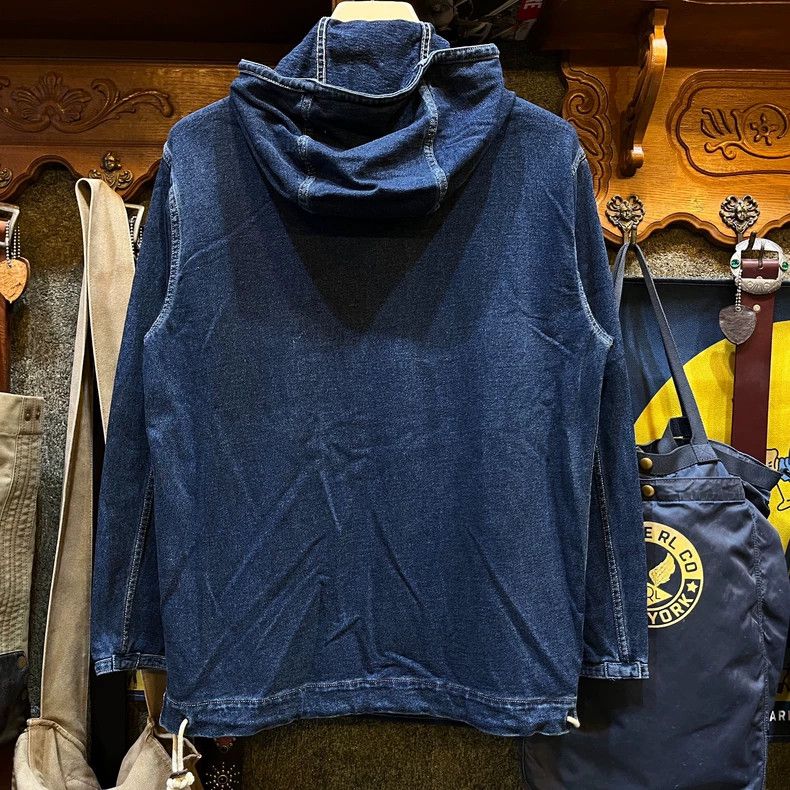 RRL Ralph Lauren RRL Ralph Lauren Old style blue dye pullover jacket deck s Size US S / EU 44-46 / 1 - 2 Thumbnail