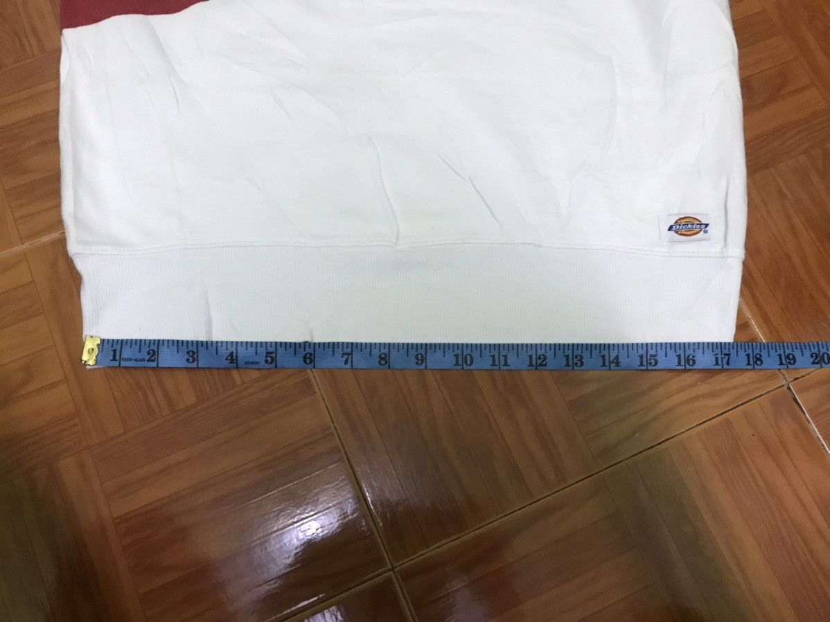 Dickies × Vintage Very rare ‼️ vintage dickies white sweatshirt Size US L / EU 52-54 / 3 - 13 Thumbnail