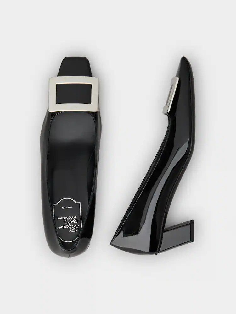 Roger Vivier o1s22i1n0824 Belle Viver 45 Pumps in Black Size US 9 / IT 39 - 7 Thumbnail