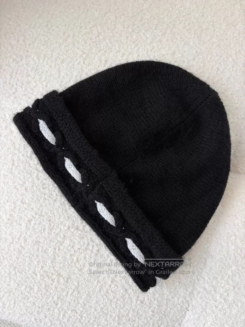 Chanel Chanel Cashmere black cold cap Size ONE SIZE - 2 Thumbnail