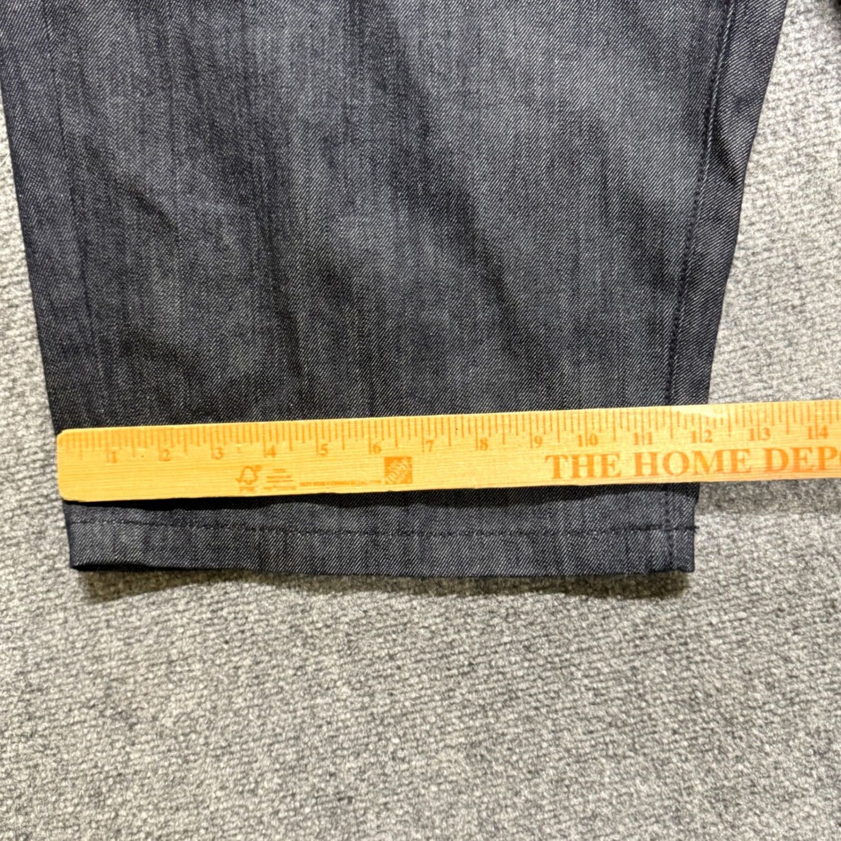 Denime VINTAGE Sean John Denim Jean Shorts Men 40 Dark Washed Black Wide Leg Baggy Jeans Shorts Mens 40 Black Wide-Leg Baggy Size US 40 / EU 56 - 5 Thumbnail