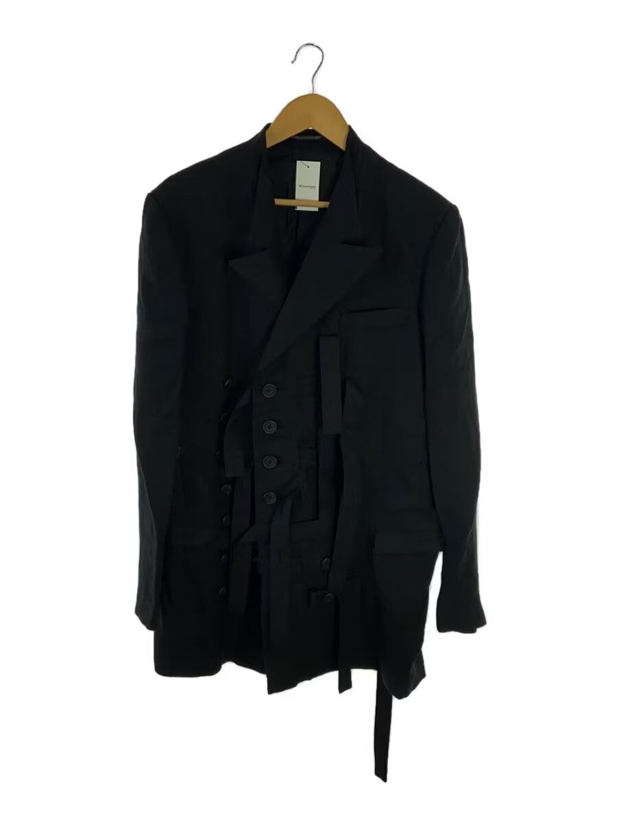 Yohji Yamamoto yohji yamamoto POUR HOMME BLK/Linen/Jacket Size US L / EU 52-54 / 3 - 1 Thumbnail
