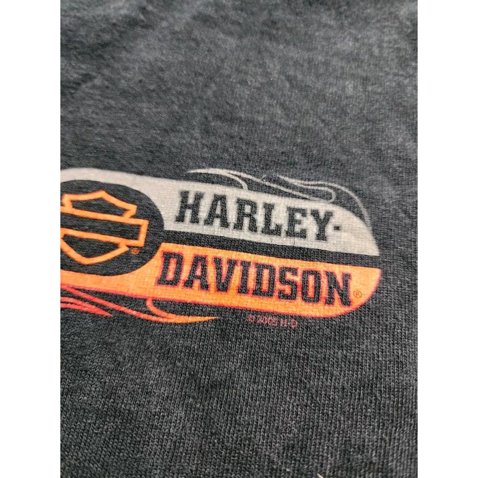 Harley Davidson VINTAGE Harley-Davidson Black XL Long Sleeve Henley T-Shirt Biker El Paso TX Mens Size US XL / EU 56 / 4 - 5 Thumbnail