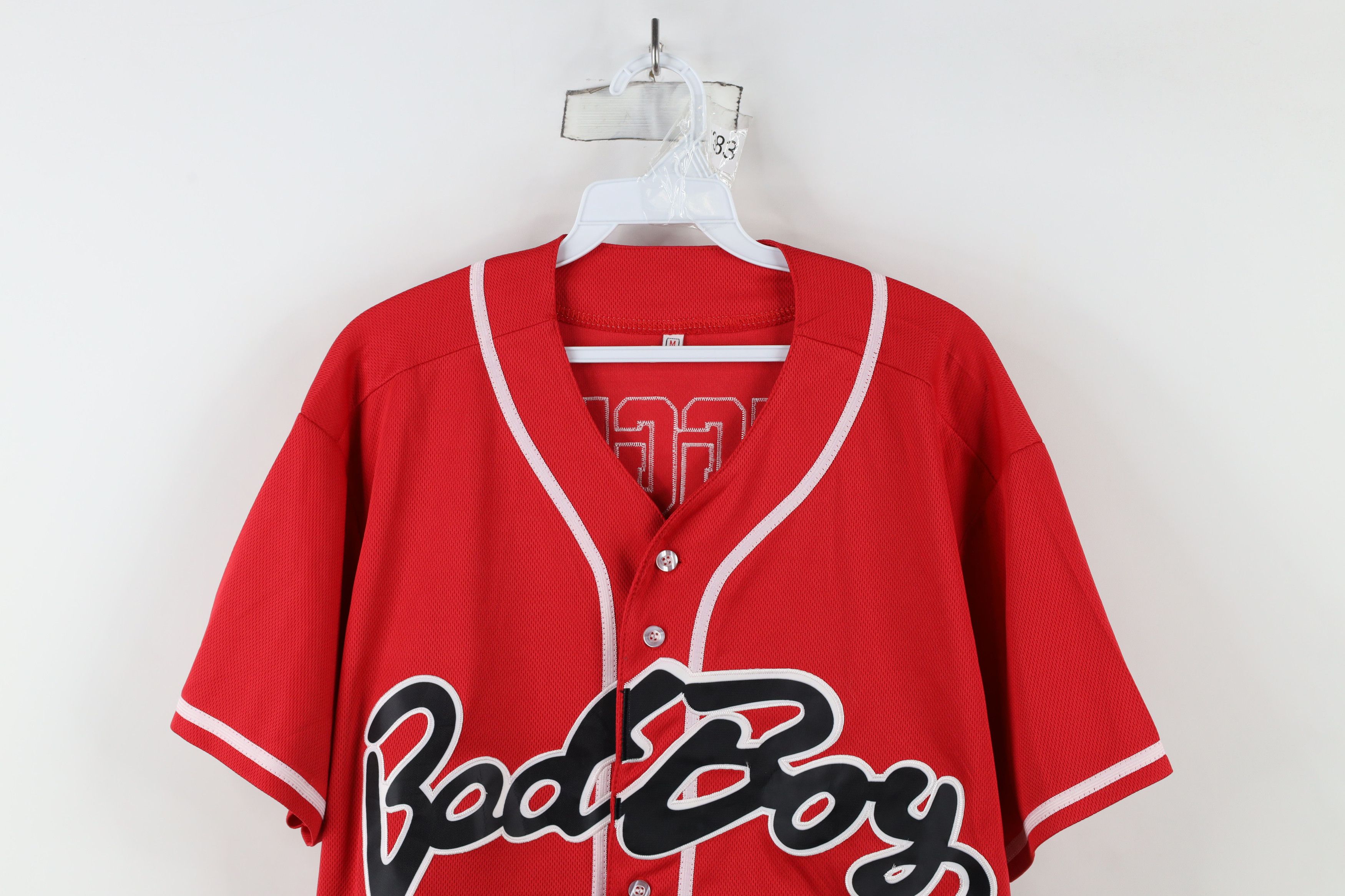 Vintage Vintage 90s Y2K Streetewar Bad Boy Records Baseball Jersey Size US M / EU 48-50 / 2 - 2 Thumbnail