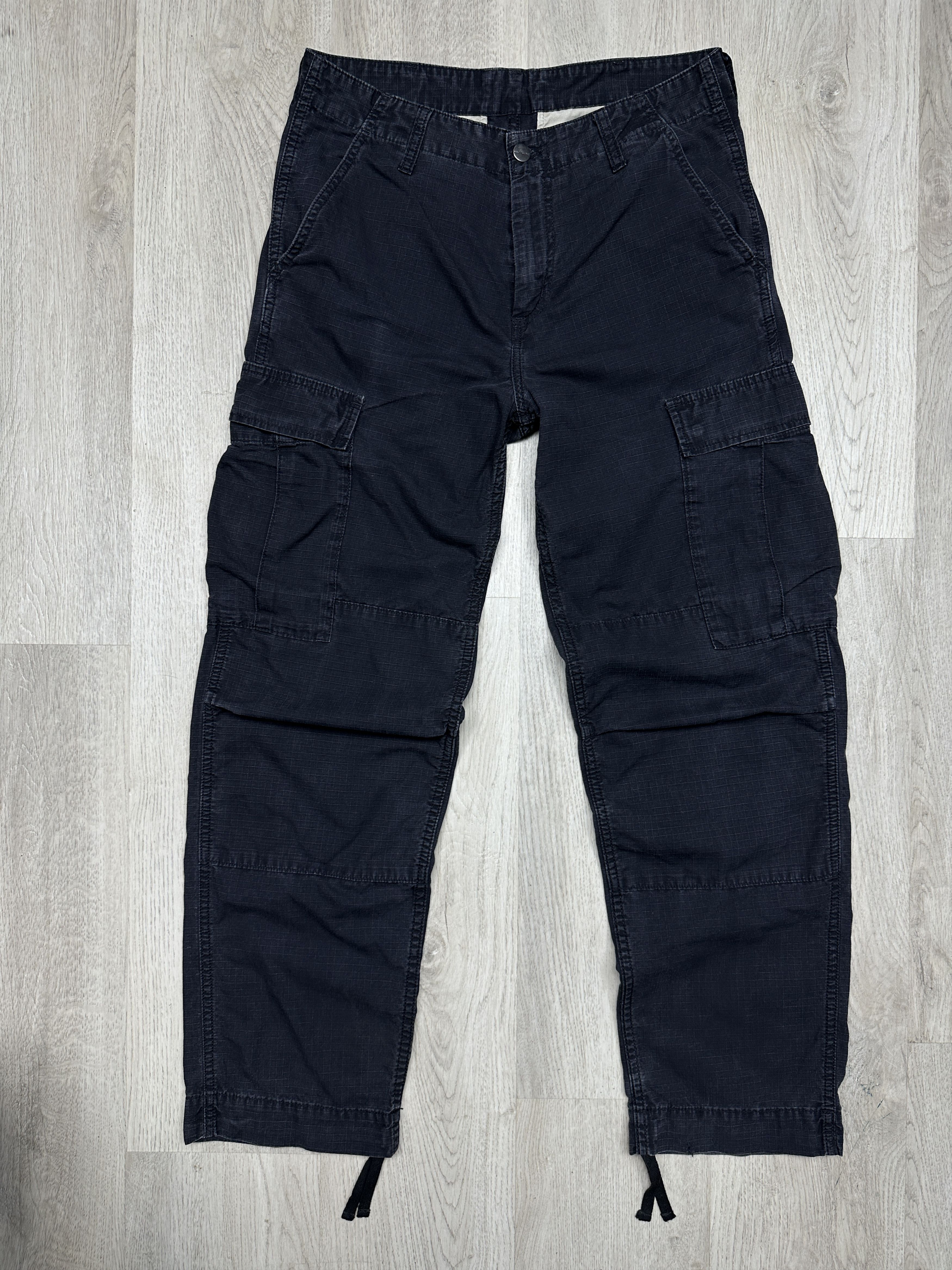 Carhartt Wip Carhartt Wip Mens Regular Cargo Pants Size US 29 - 4 Thumbnail