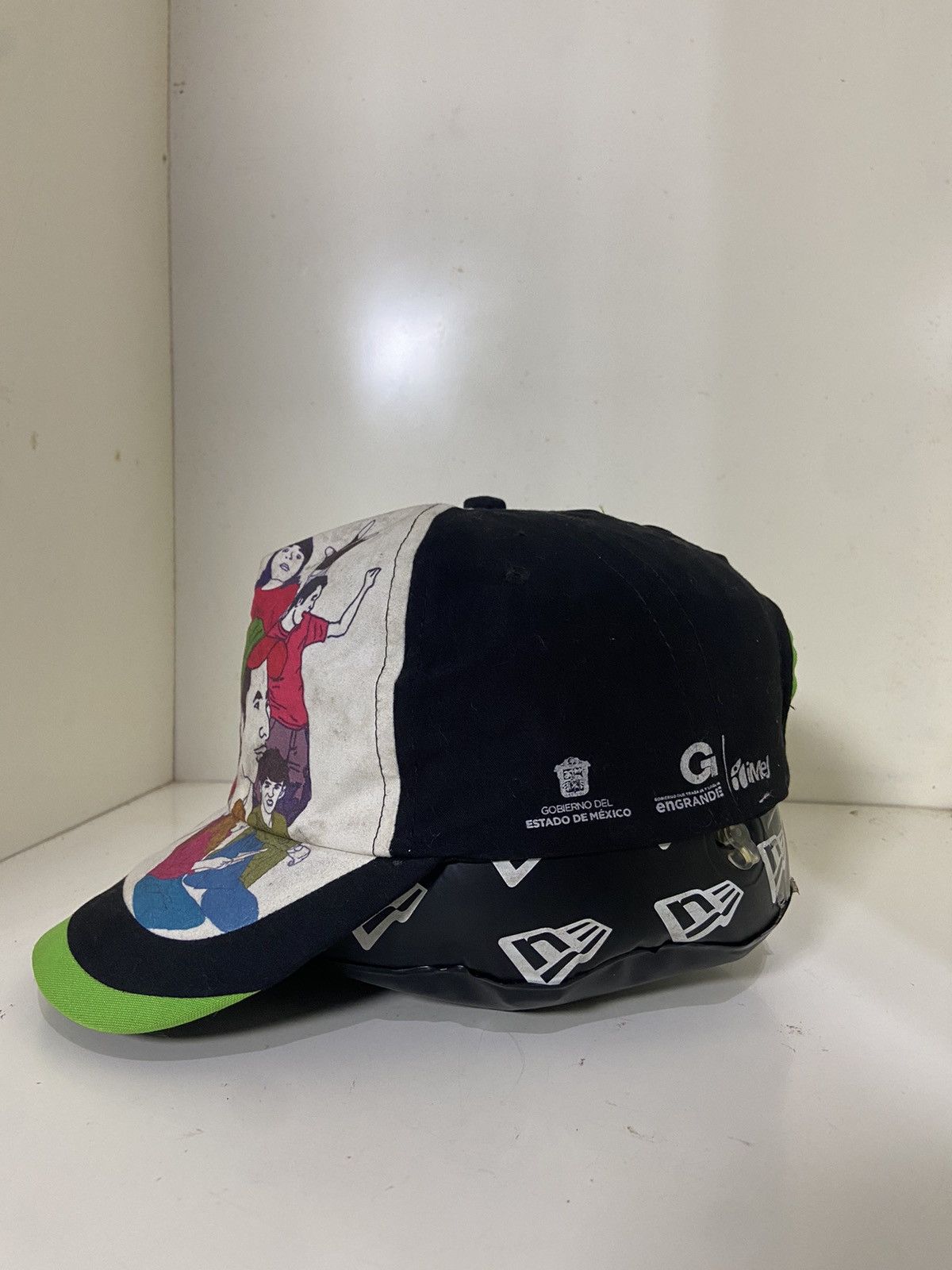 Japanese Brand × Le Grande Bleu (L.G.B.) vintage Y2K hat caricature image Size ONE SIZE - 3 Thumbnail