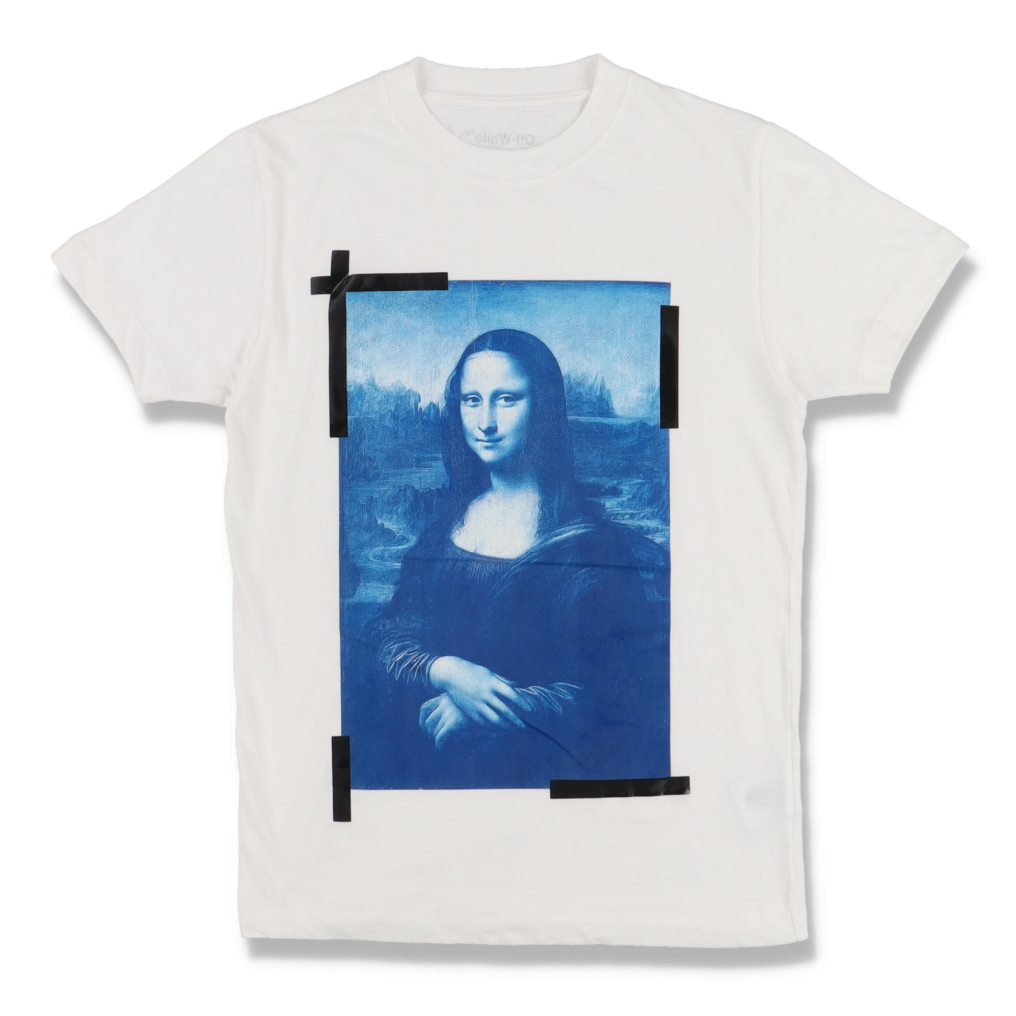 Off-White White Mona Lisa Logo T-shirt Size US S / EU 44-46 / 1 - 1 Thumbnail