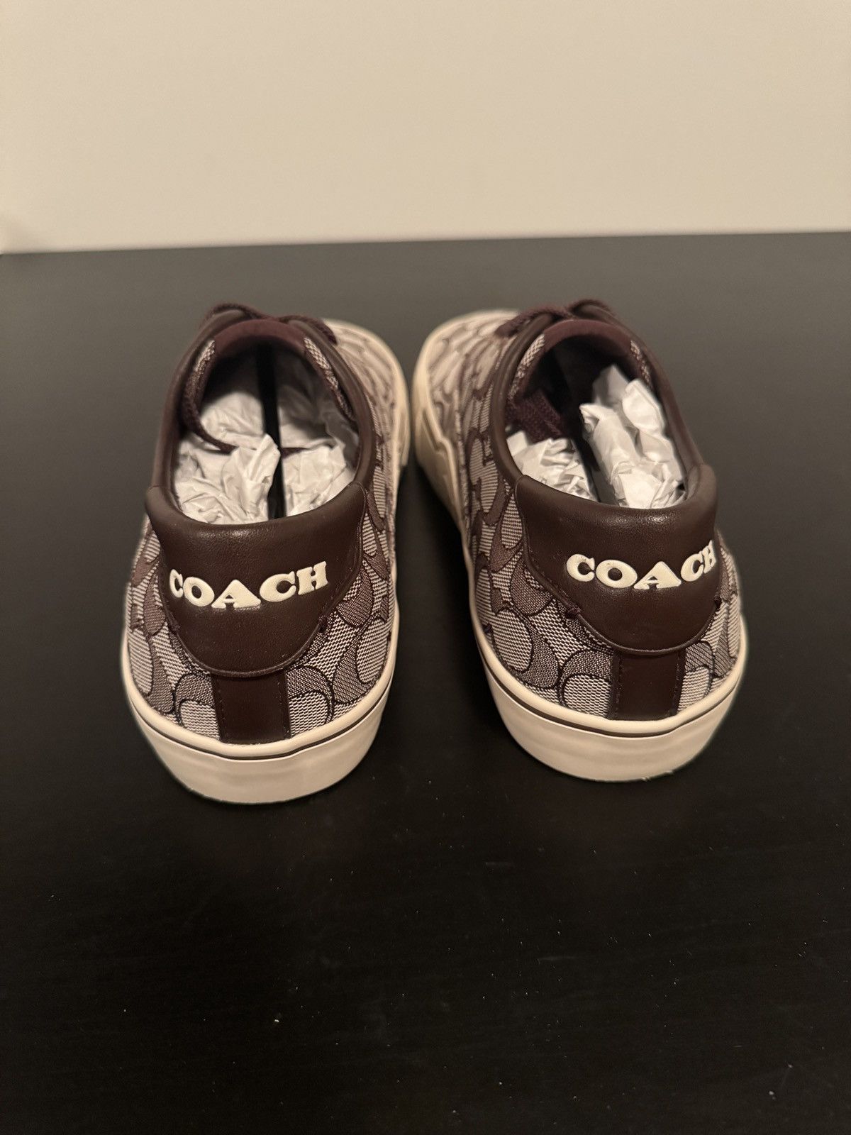 Coach COACH SKATE LACE UP SNEAKER IN SIGNATURE JACQUARD Size US 9 / EU 42 - 4 Thumbnail