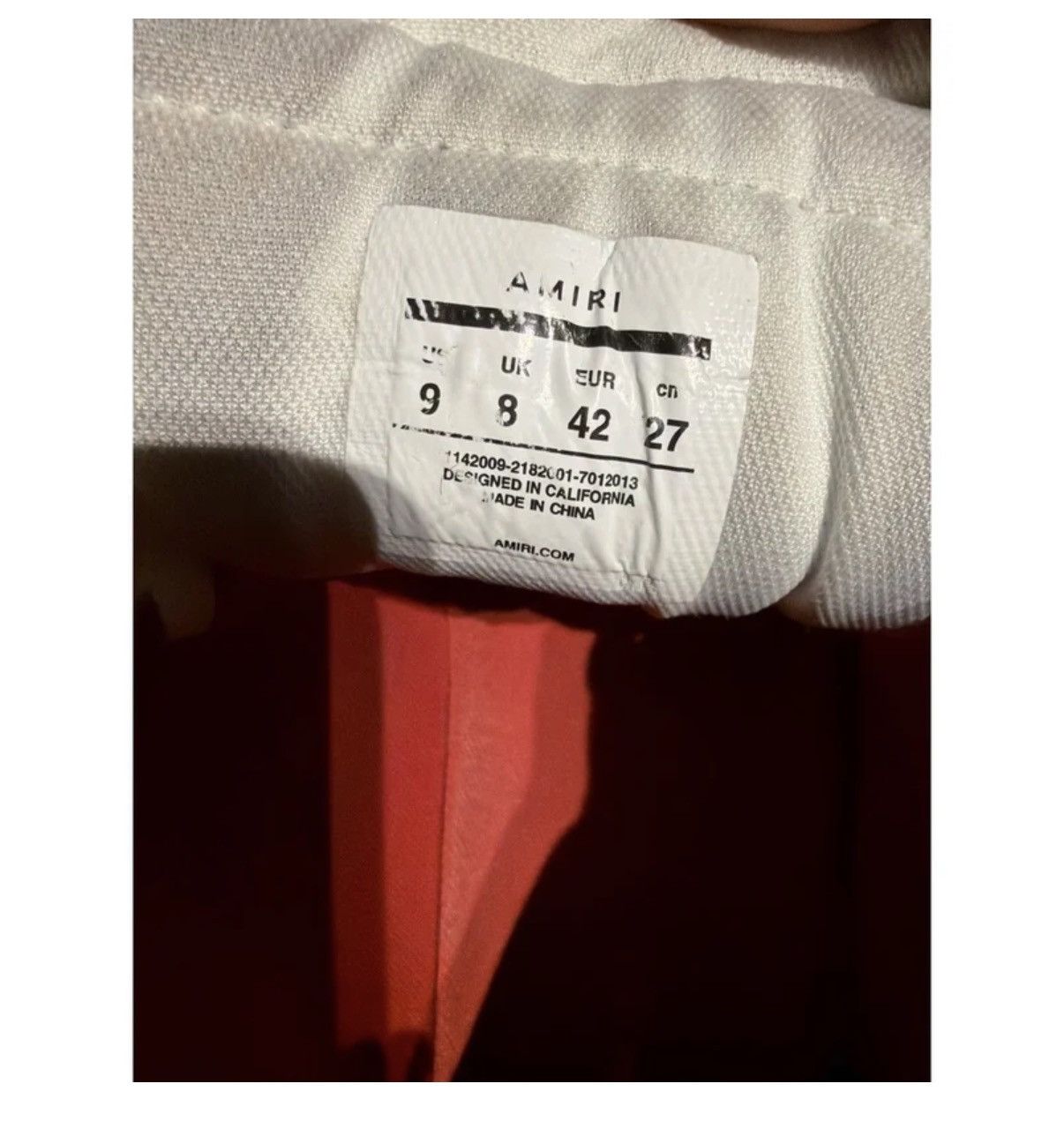 Amiri Amiri skell top high Size US 8 / EU 41 - 5 Thumbnail