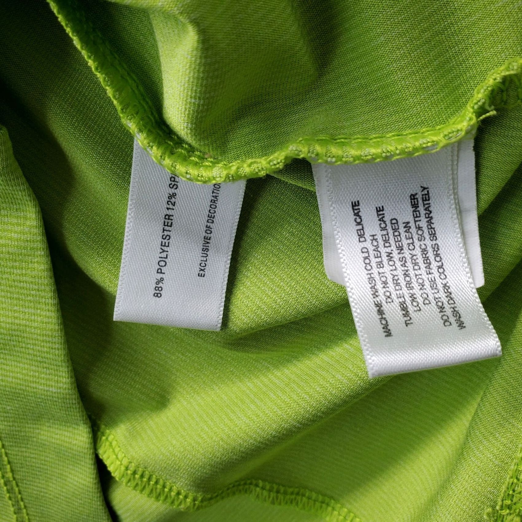 Cutter & Buck Cutter & Buck Activewear Top Women L Green 1/4 Zip Casual Outdoor Golf - Mens? Size L / US 10 / IT 46 - 7 Thumbnail